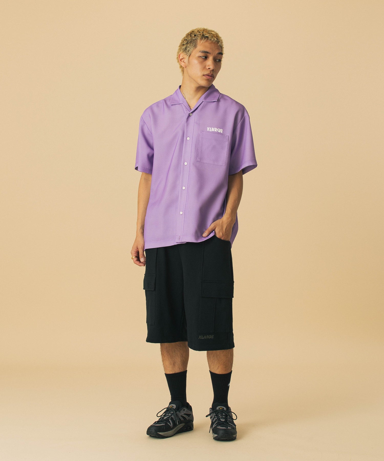 เสื้อเชิ้ต XLARGE รุ่น Drawing Og S/S Shirt