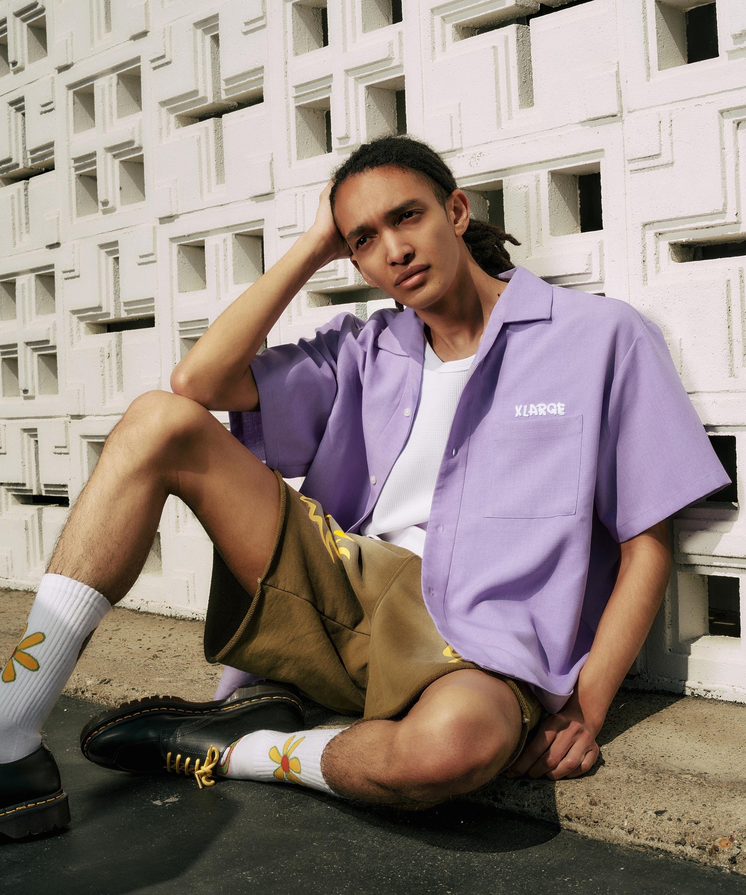 เสื้อเชิ้ต XLARGE รุ่น Drawing Og S/S Shirt