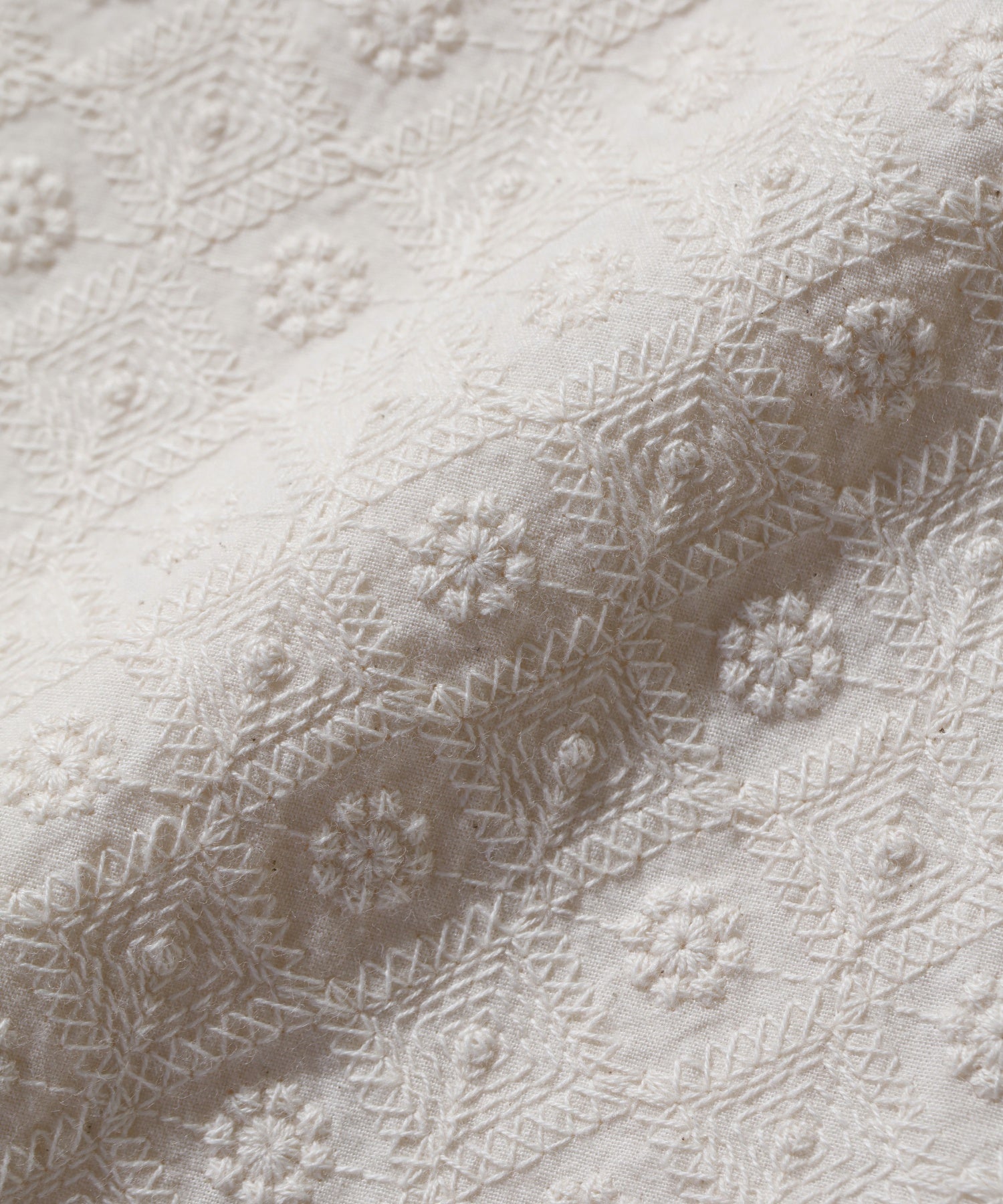 เสื้อเชิ้ต XLARGE รุ่น Embroidered S/S Lace Shirt