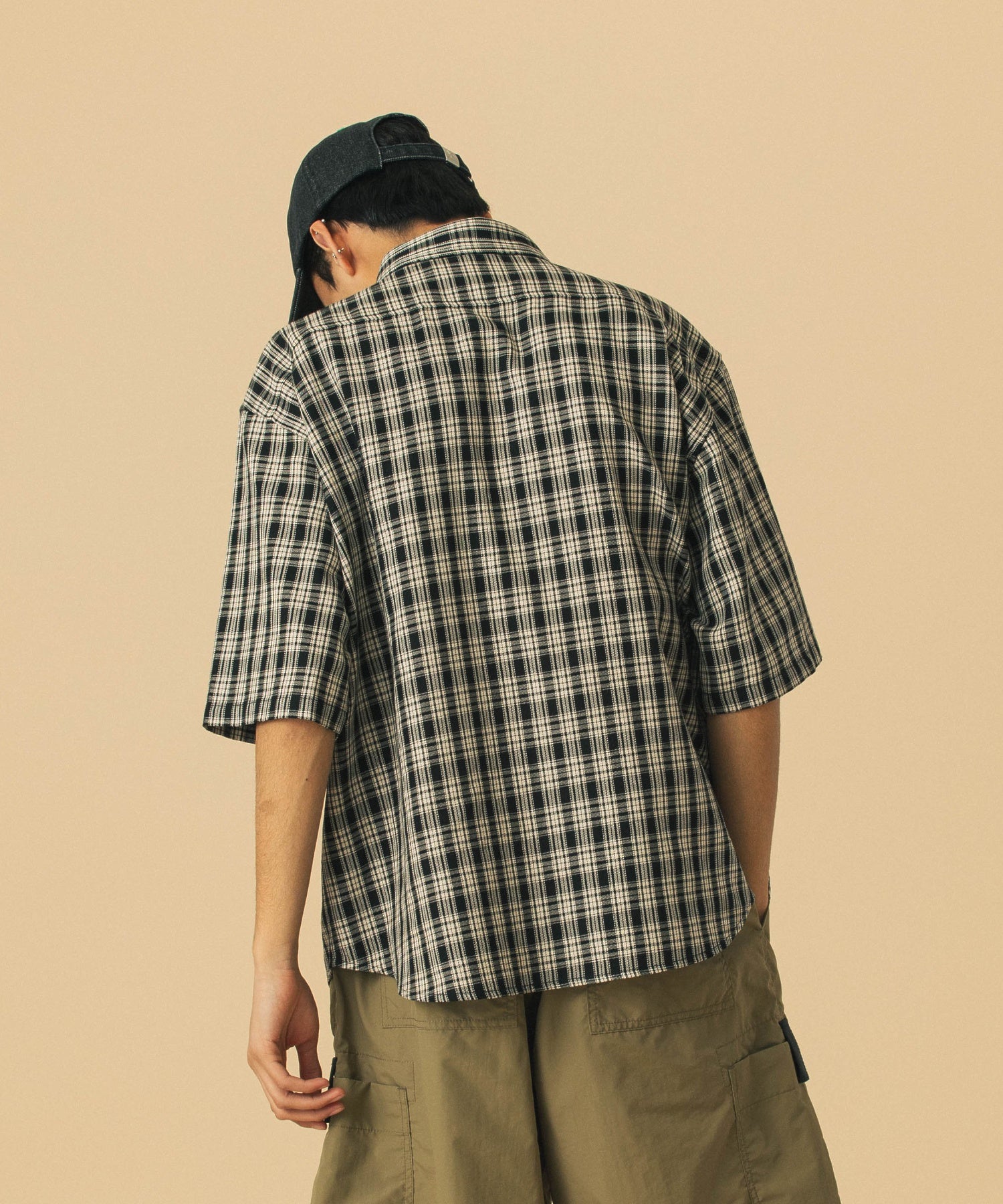 เสื้อเชิ้ต XLARGE รุ่น Printed Plaid S/S Shirt