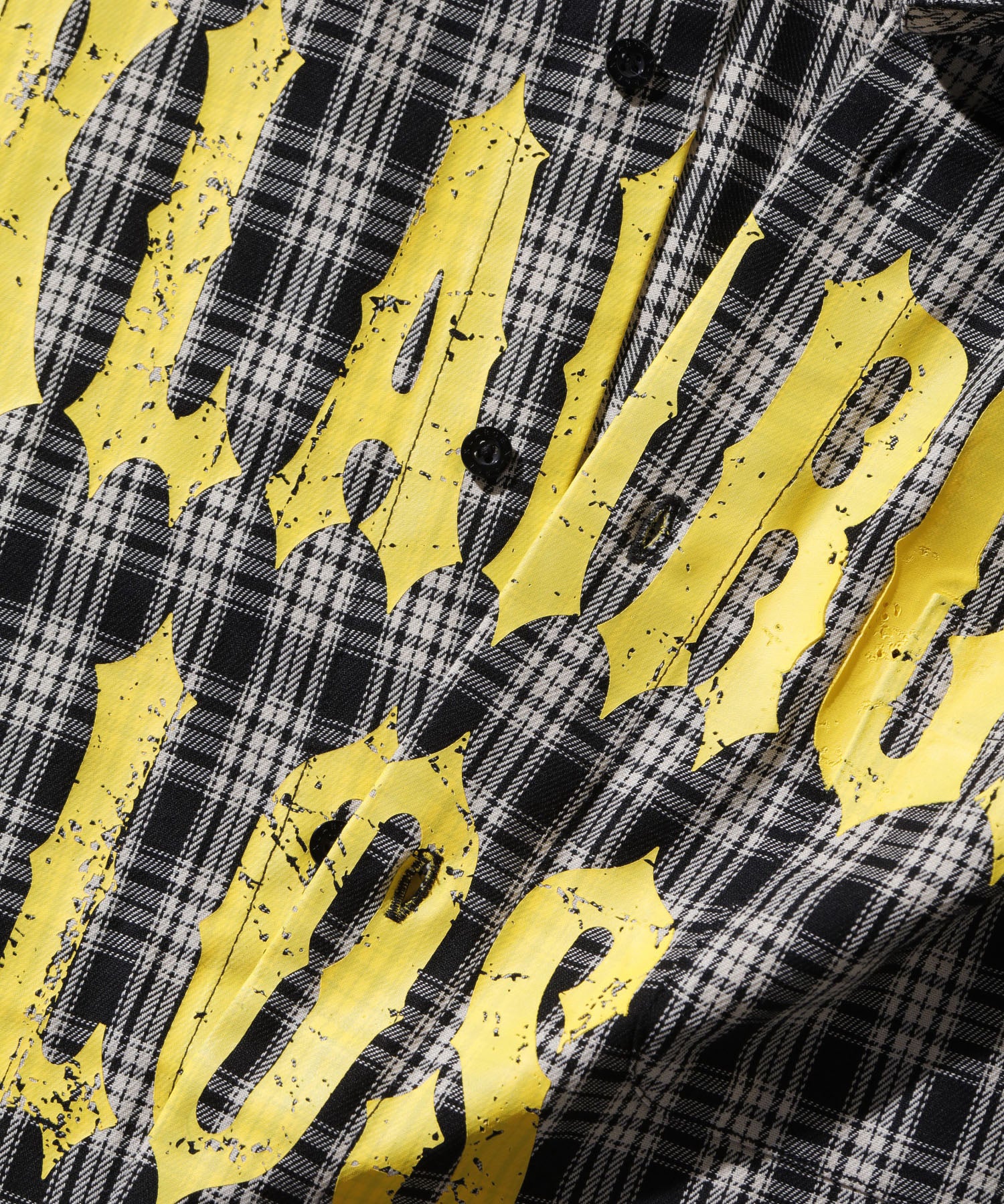 เสื้อเชิ้ต XLARGE รุ่น Printed Plaid S/S Shirt