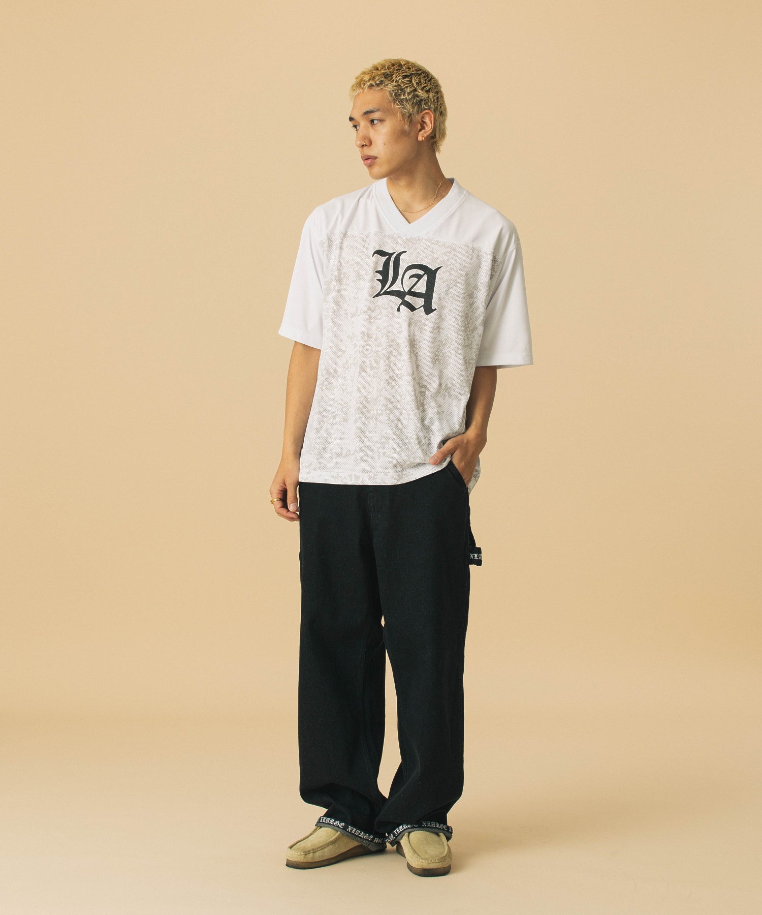 กางเกงขายาว XLARGE รุ่น Old English Denim Painter Pants