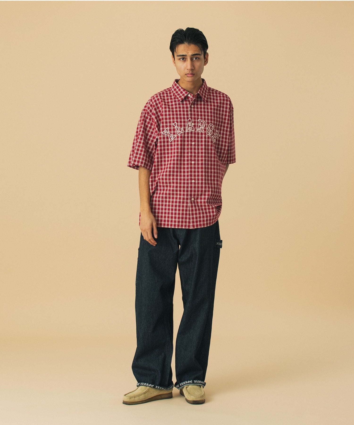 กางเกงขายาว XLARGE รุ่น Old English Denim Painter Pants