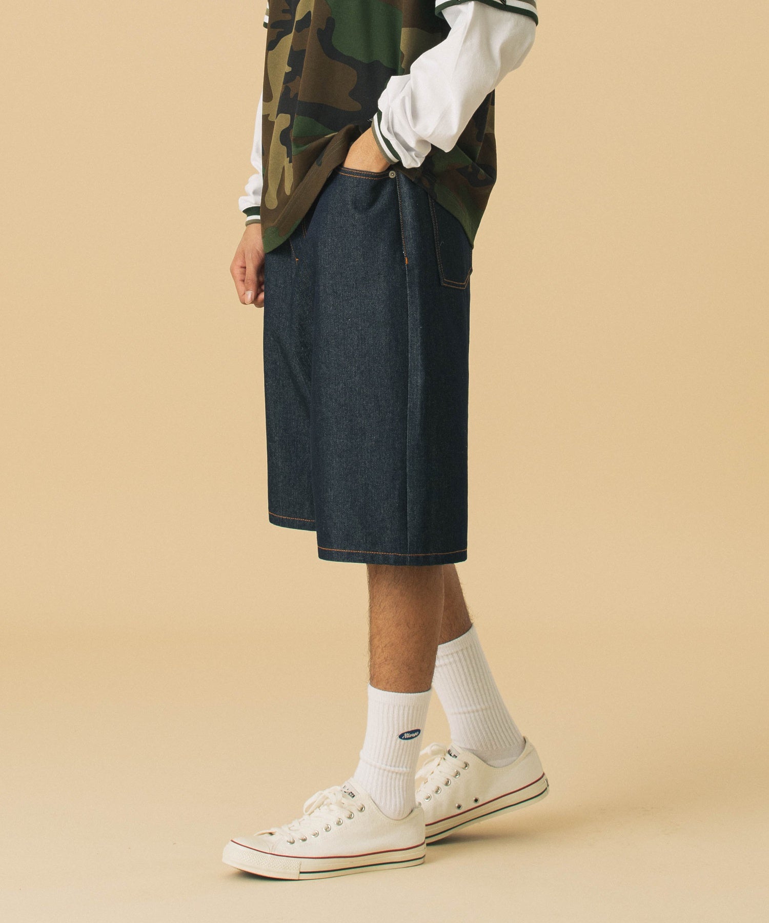 กางเกงขาสั้น XLARGE รุ่น Og Denim Short Pants