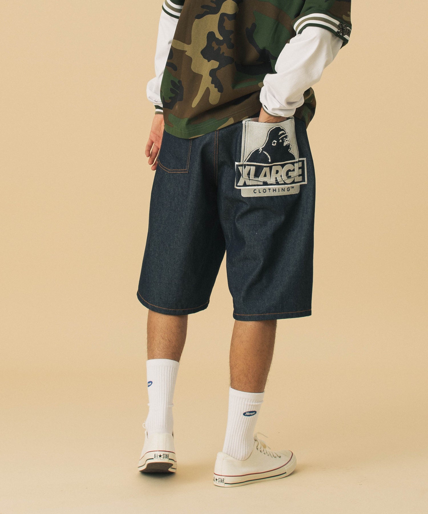 กางเกงขาสั้น XLARGE รุ่น Og Denim Short Pants