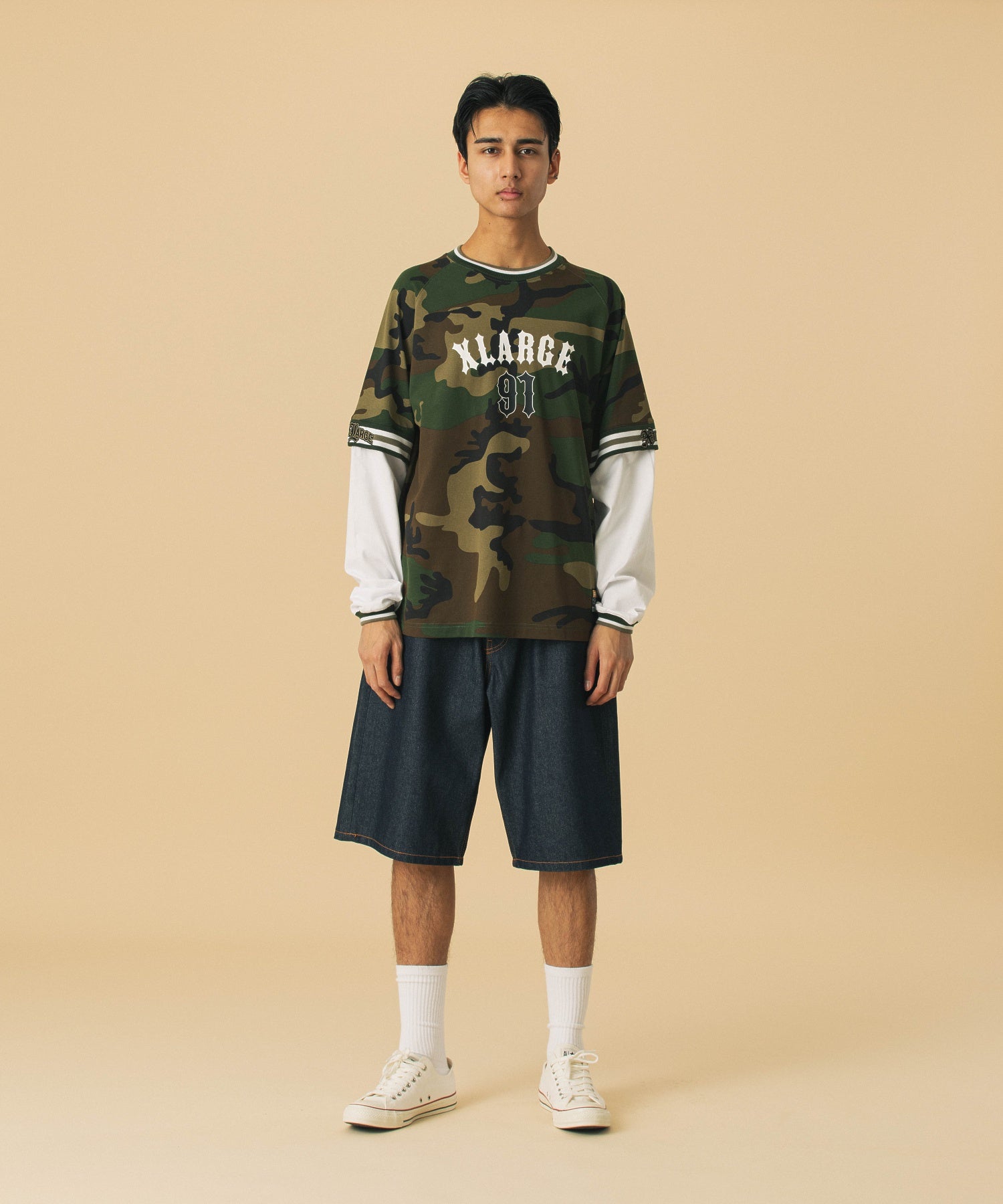 กางเกงขาสั้น XLARGE รุ่น Og Denim Short Pants