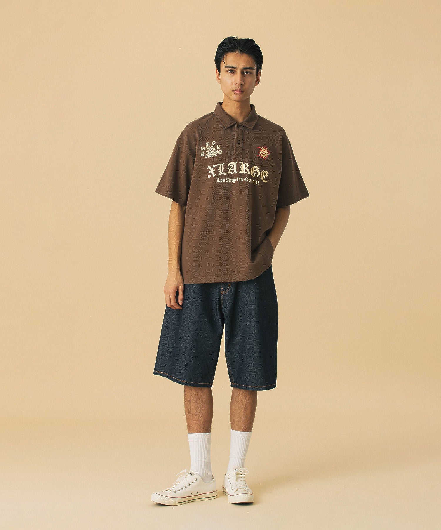 กางเกงขาสั้น XLARGE รุ่น Og Denim Short Pants