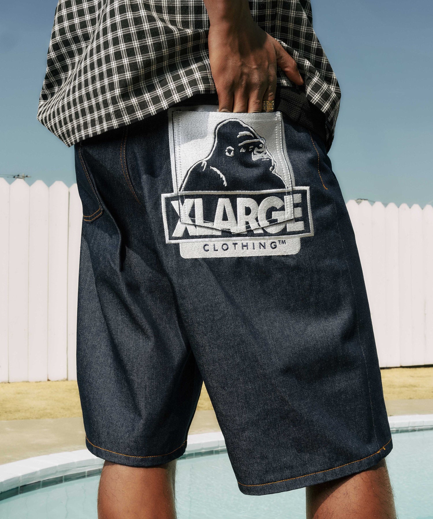 กางเกงขาสั้น XLARGE รุ่น Og Denim Short Pants