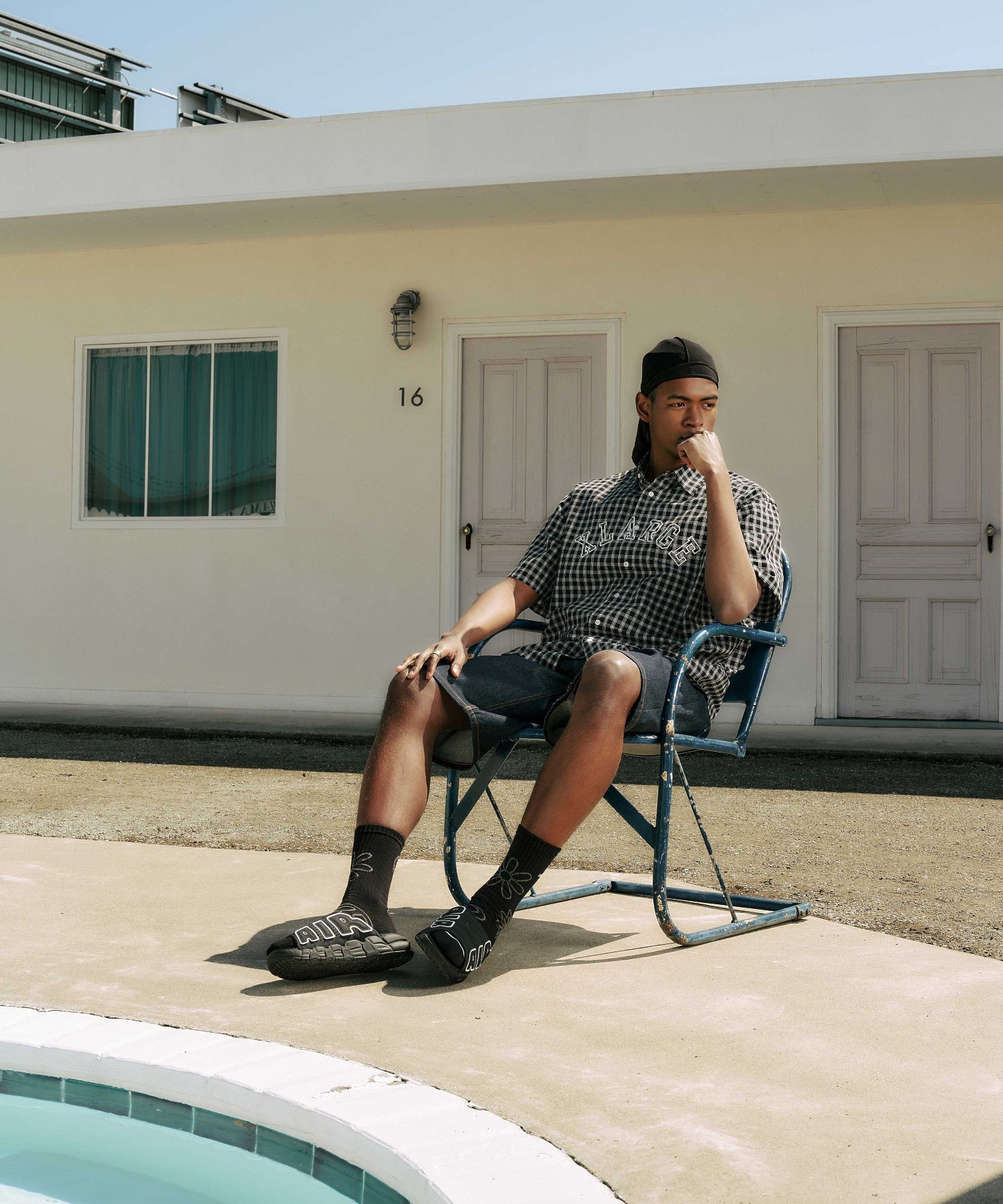 กางเกงขาสั้น XLARGE รุ่น Og Denim Short Pants