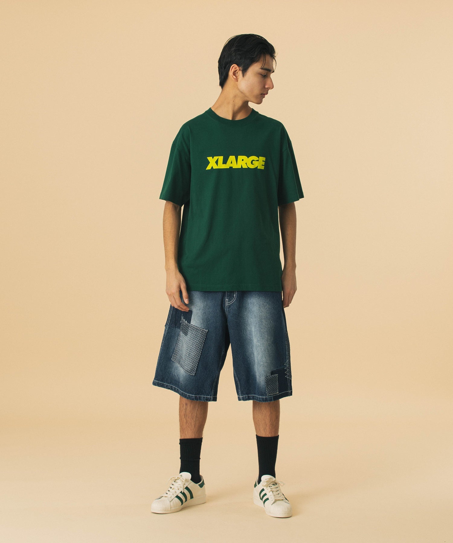 กางเกงขาสั้น XLARGE รุ่น Custom Denim Short Pants