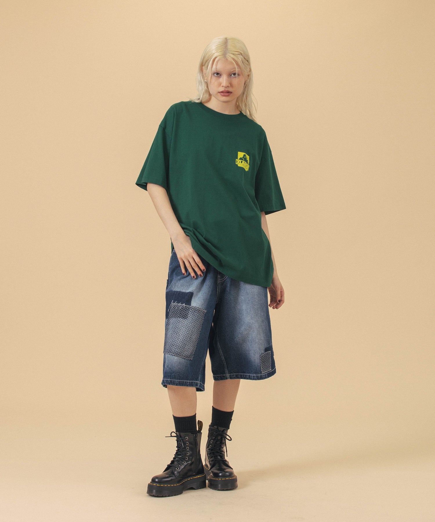 กางเกงขาสั้น XLARGE รุ่น Custom Denim Short Pants