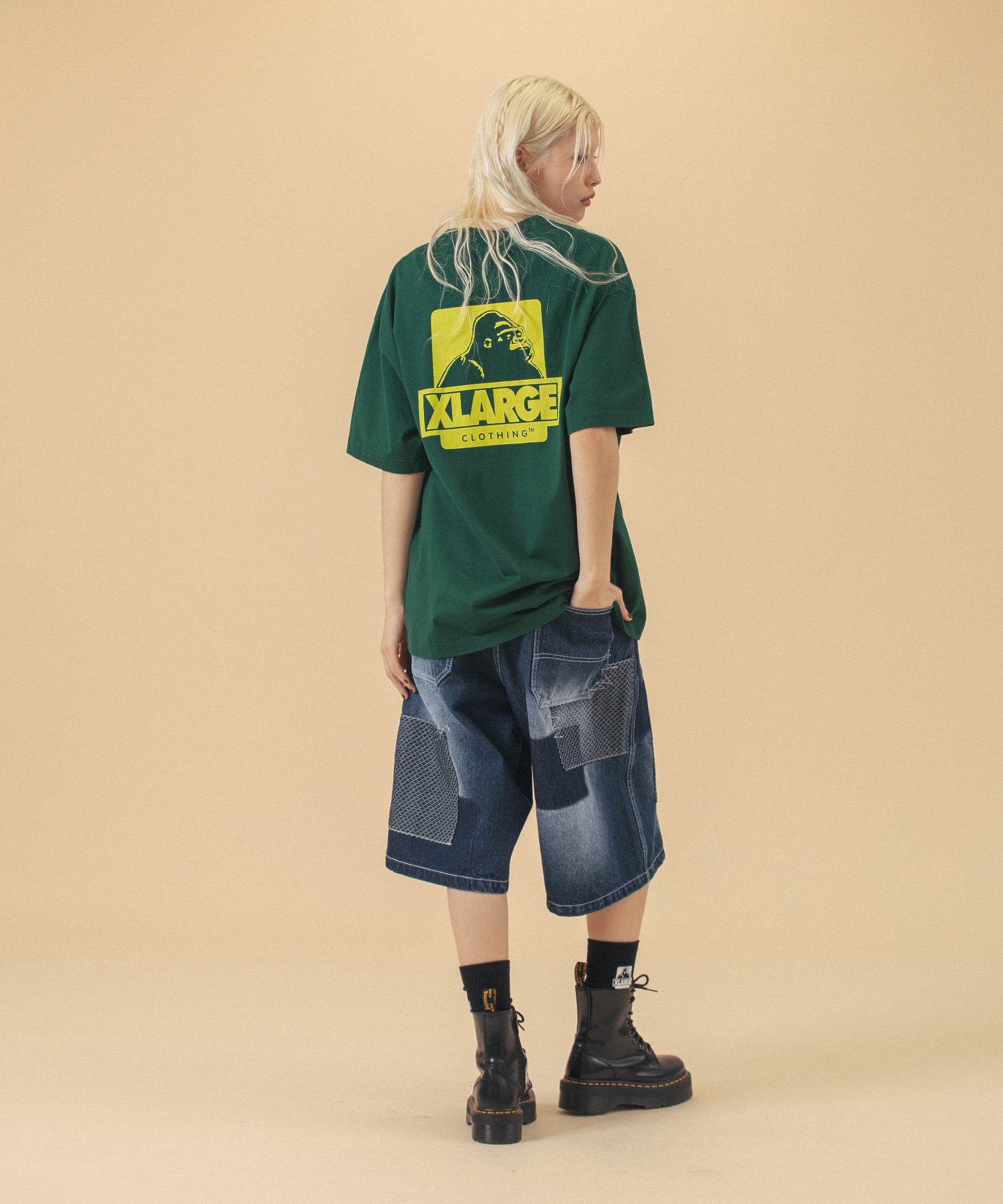 กางเกงขาสั้น XLARGE รุ่น Custom Denim Short Pants