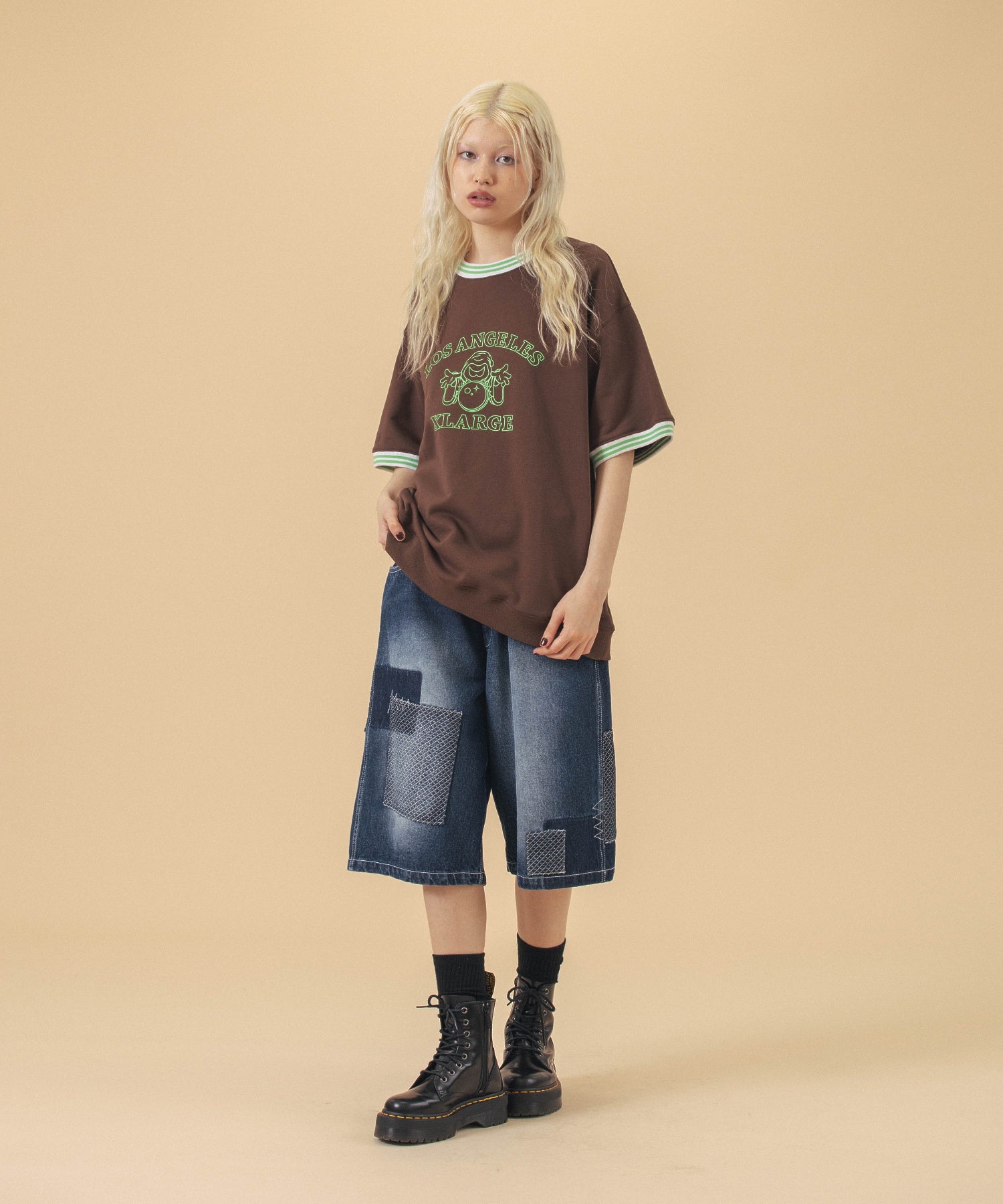 กางเกงขาสั้น XLARGE รุ่น Custom Denim Short Pants