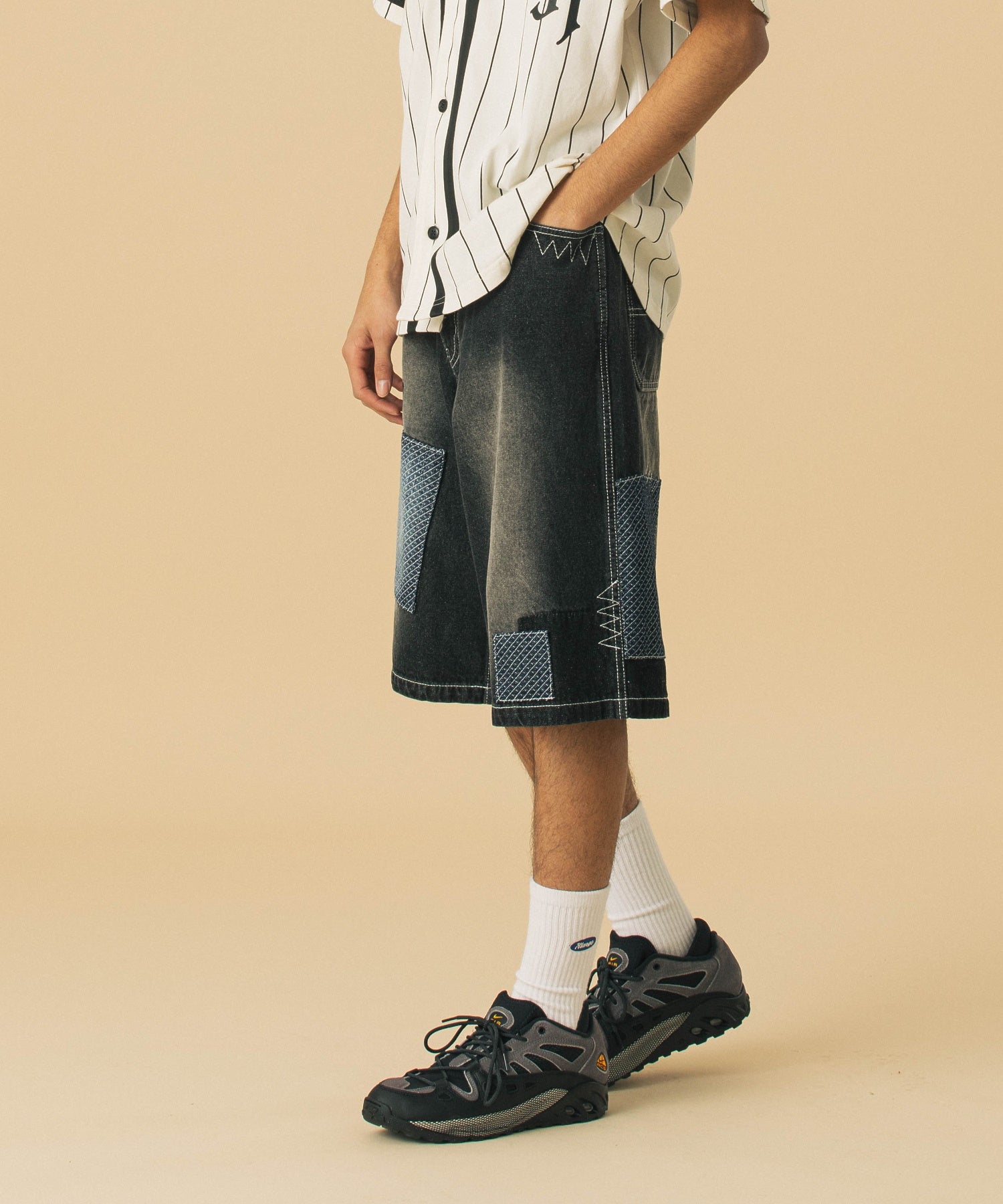 กางเกงขาสั้น XLARGE รุ่น Custom Denim Short Pants