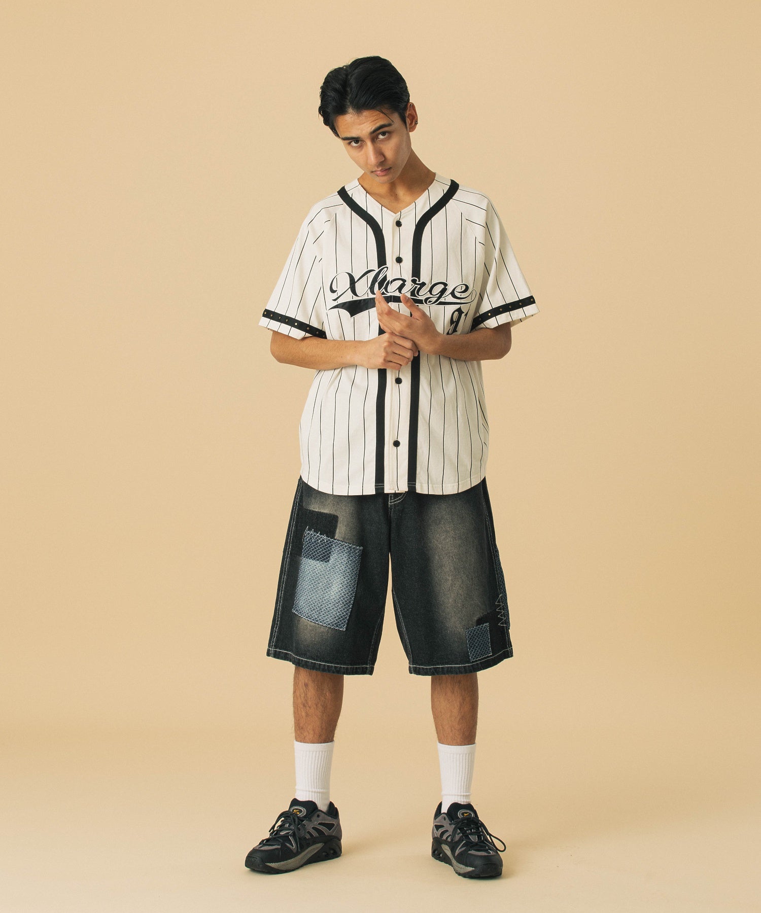 กางเกงขาสั้น XLARGE รุ่น Custom Denim Short Pants