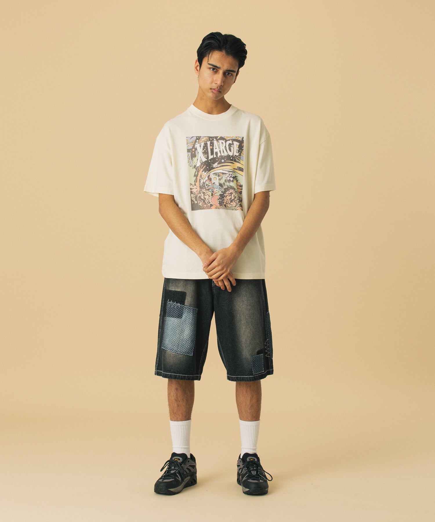 กางเกงขาสั้น XLARGE รุ่น Custom Denim Short Pants