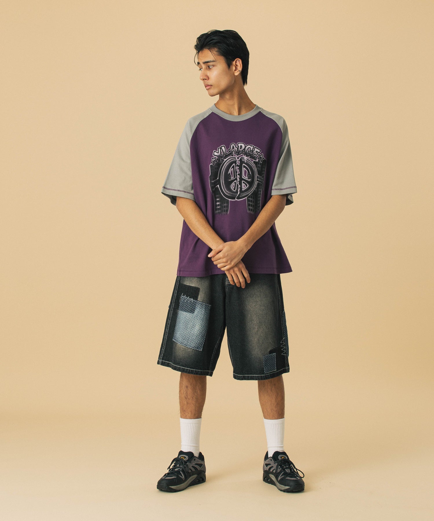 กางเกงขาสั้น XLARGE รุ่น Custom Denim Short Pants