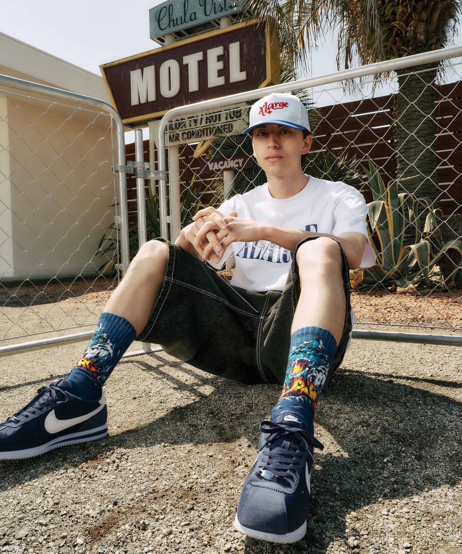 กางเกงขาสั้น XLARGE รุ่น Custom Denim Short Pants