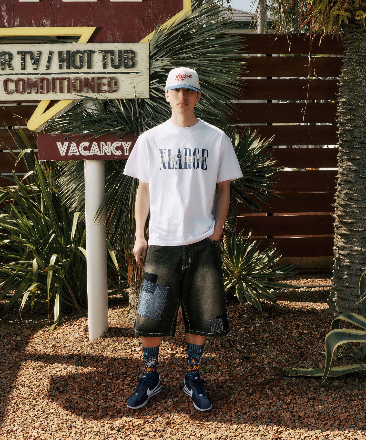 กางเกงขาสั้น XLARGE รุ่น Custom Denim Short Pants