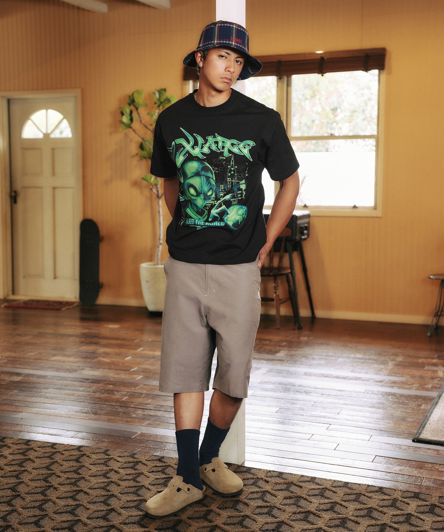 กางเกงขาสั้น XLARGE รุ่น Side Pocket Short Pants