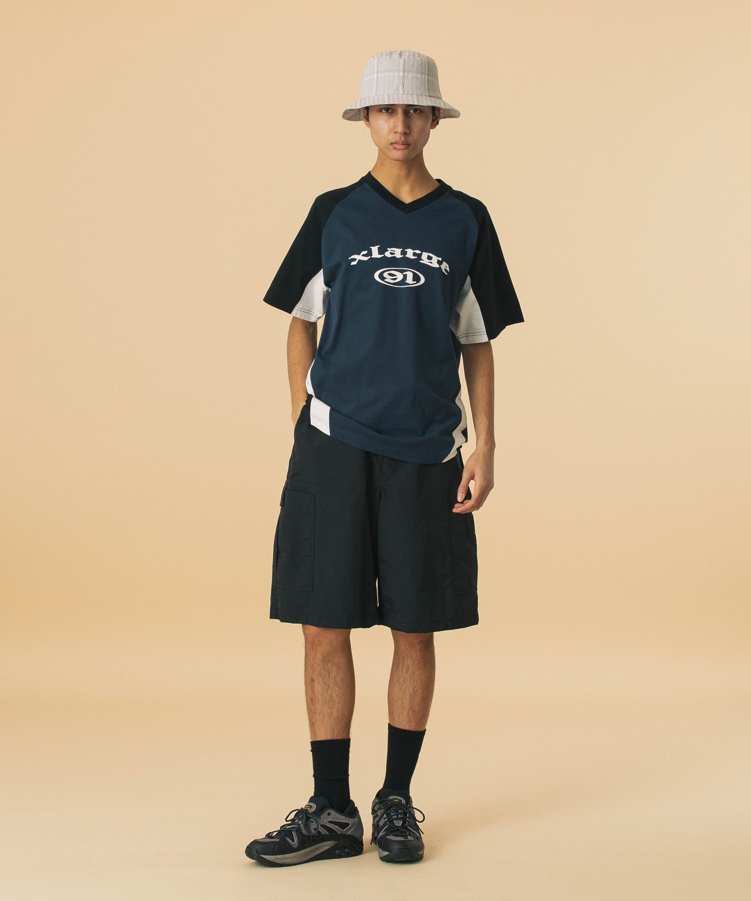 กางเกงขาสั้น XLARGE รุ่น Nylon Cargo Short Pants