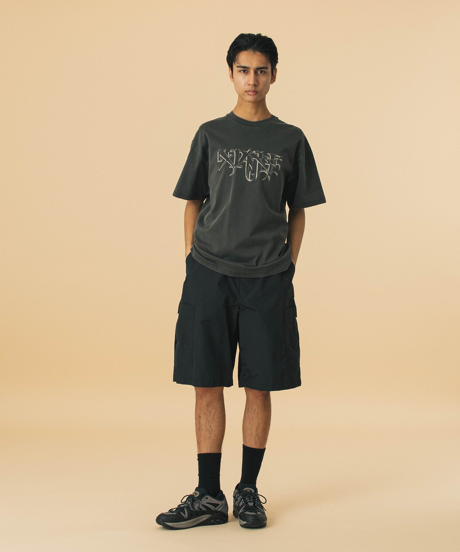 กางเกงขาสั้น XLARGE รุ่น Nylon Cargo Short Pants