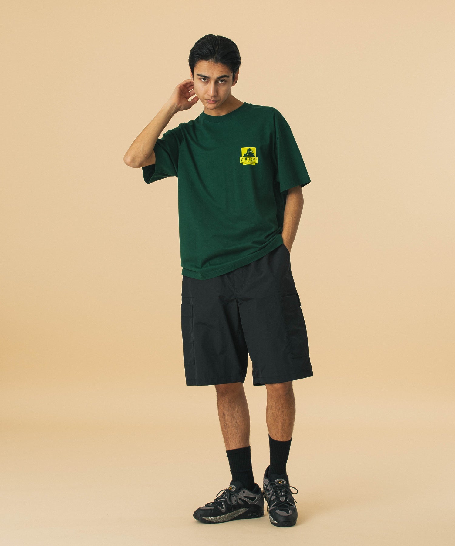 กางเกงขาสั้น XLARGE รุ่น Nylon Cargo Short Pants