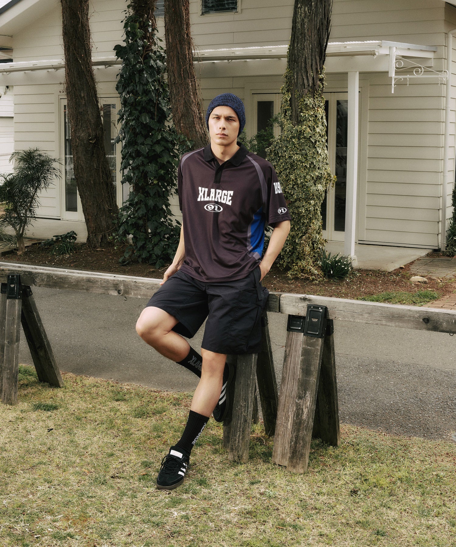 กางเกงขาสั้น XLARGE รุ่น Nylon Cargo Short Pants