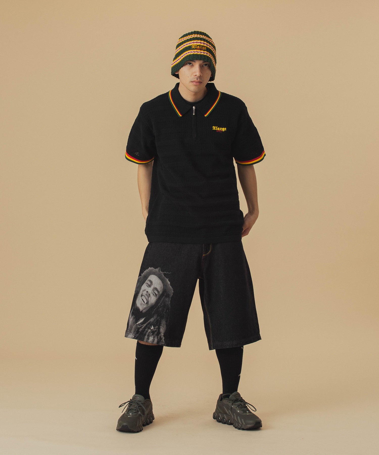 หมวก XLARGE รุ่น Xlarge X Bob Marley Waffle Knit Hat