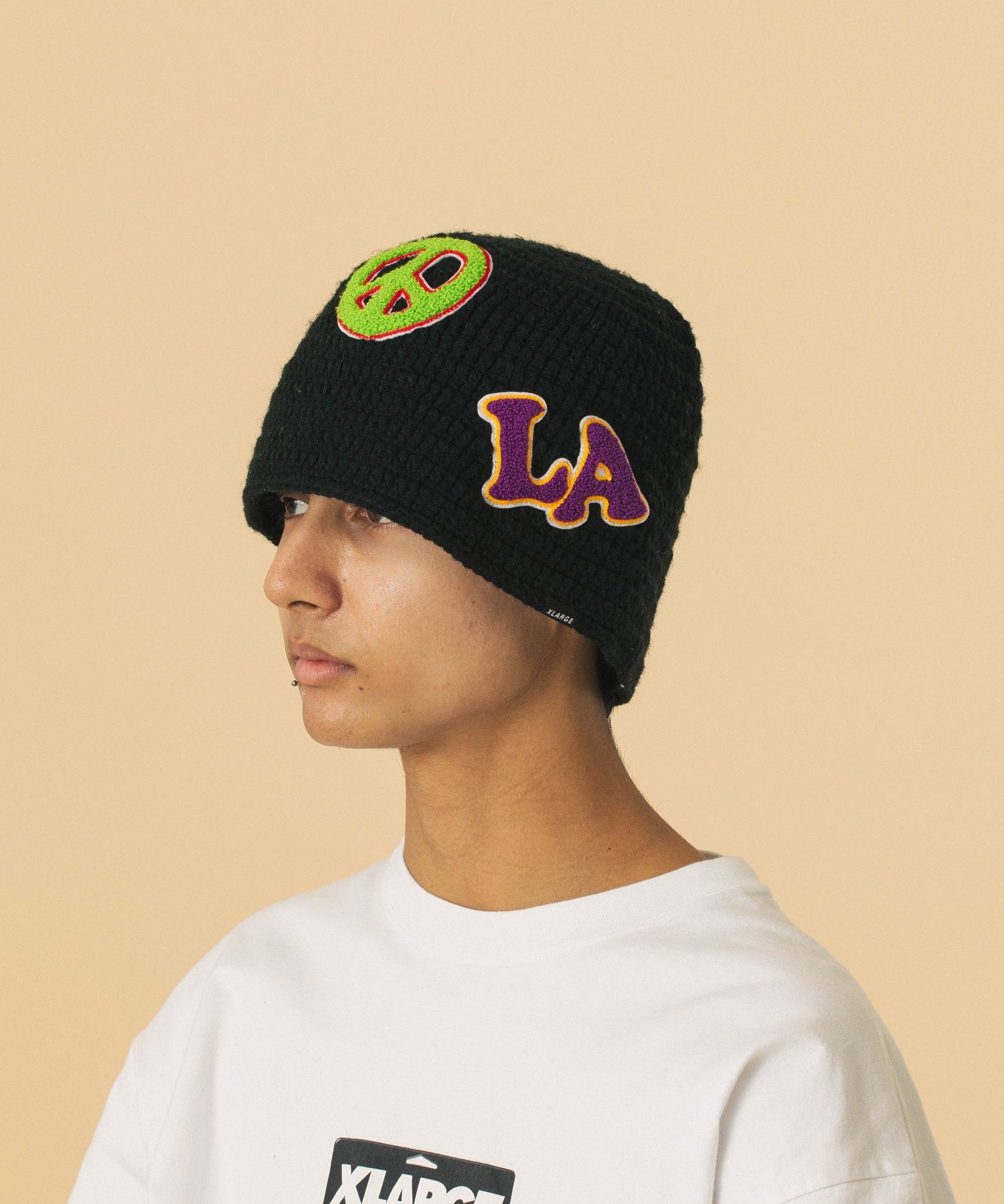 หมวก XLARGE รุ่น Crochet Flower Knit Hat