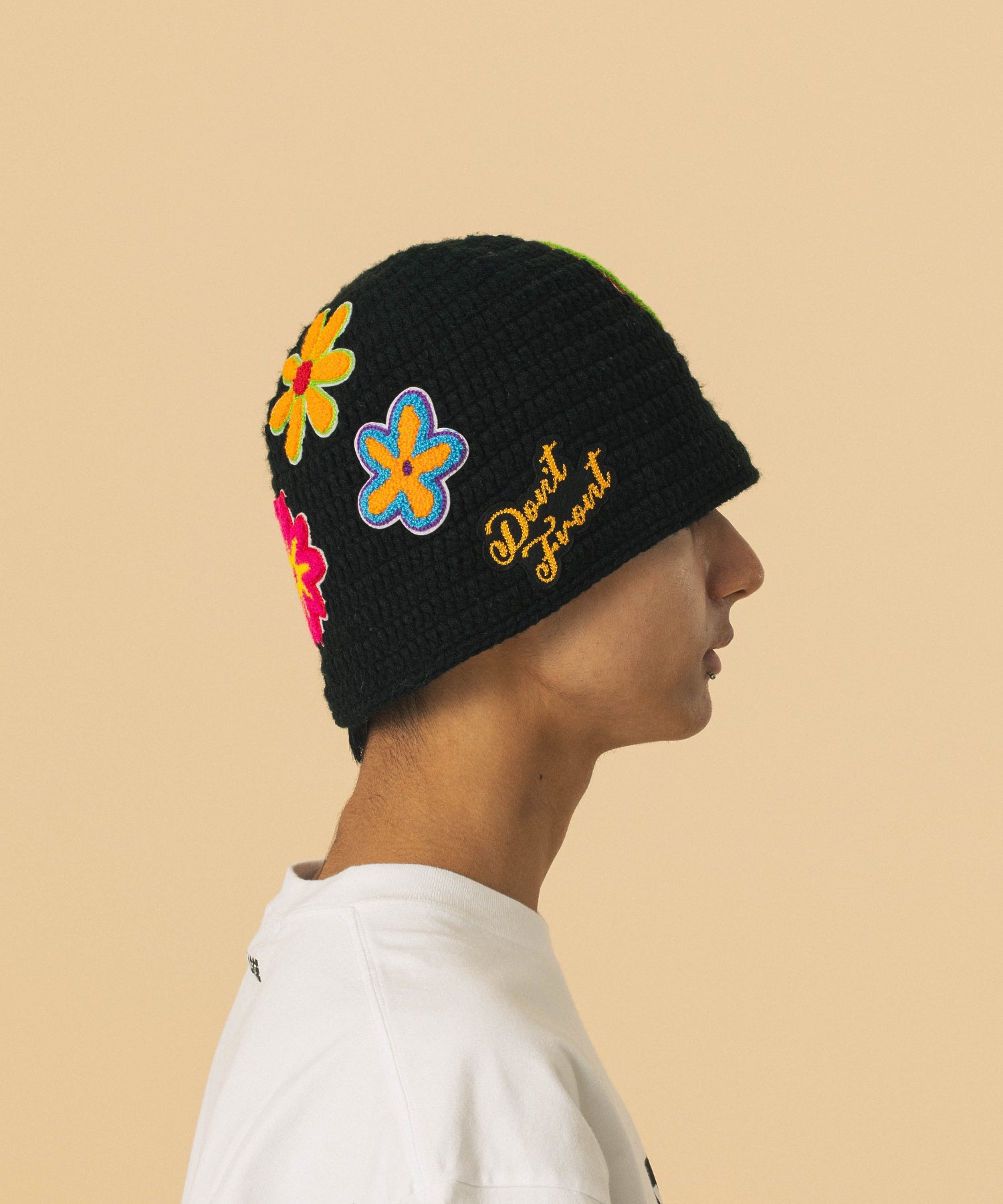 หมวก XLARGE รุ่น Crochet Flower Knit Hat