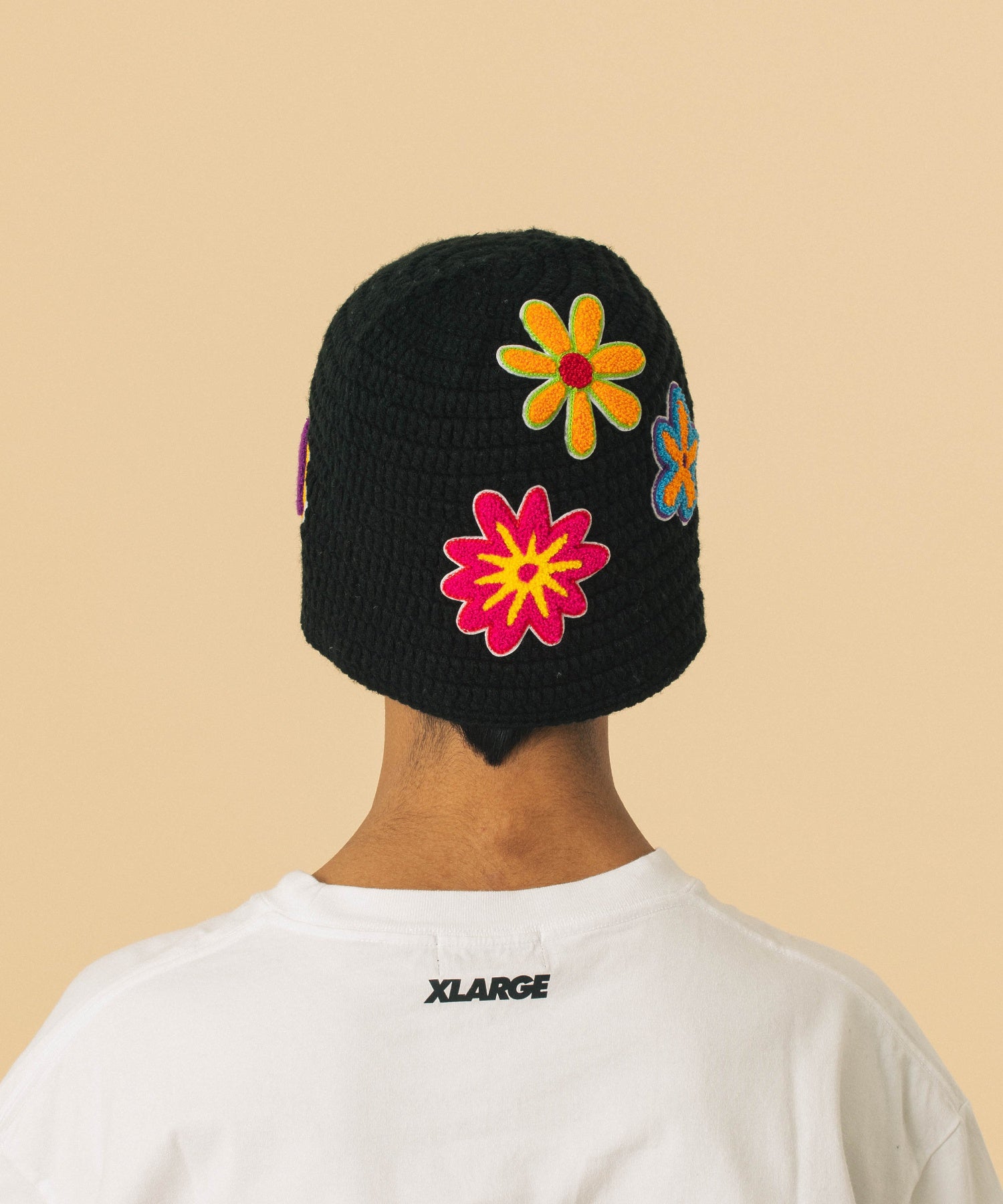 หมวก XLARGE รุ่น Crochet Flower Knit Hat