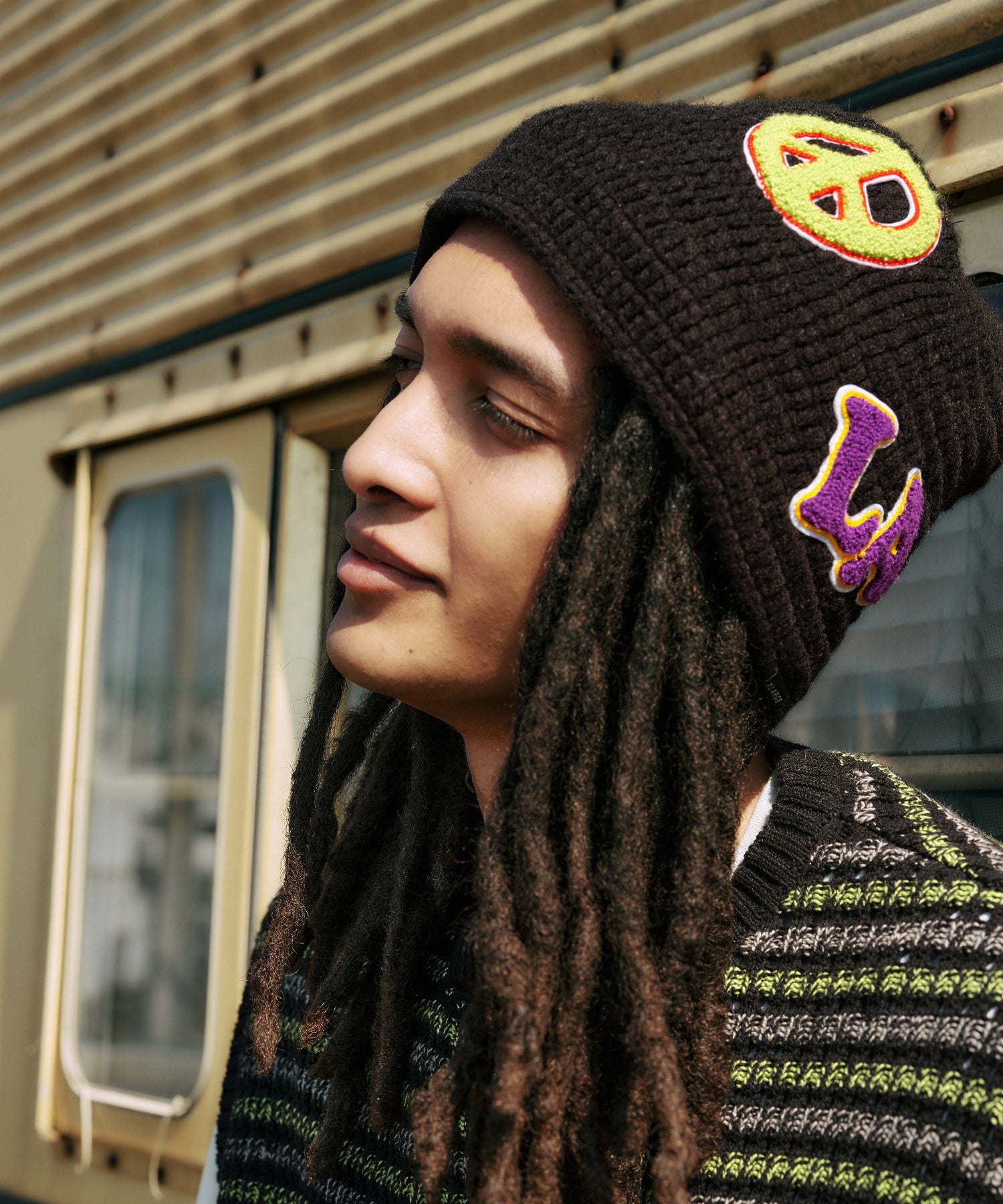 หมวก XLARGE รุ่น Crochet Flower Knit Hat