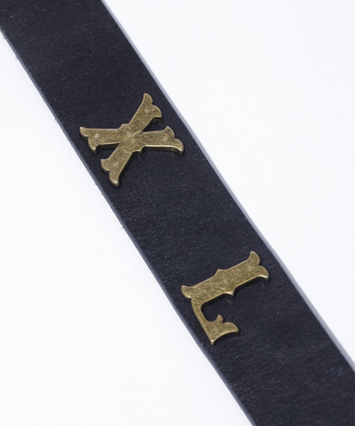 เข็มขัด XLARGE รุ่น Metal Logo Leather Belt