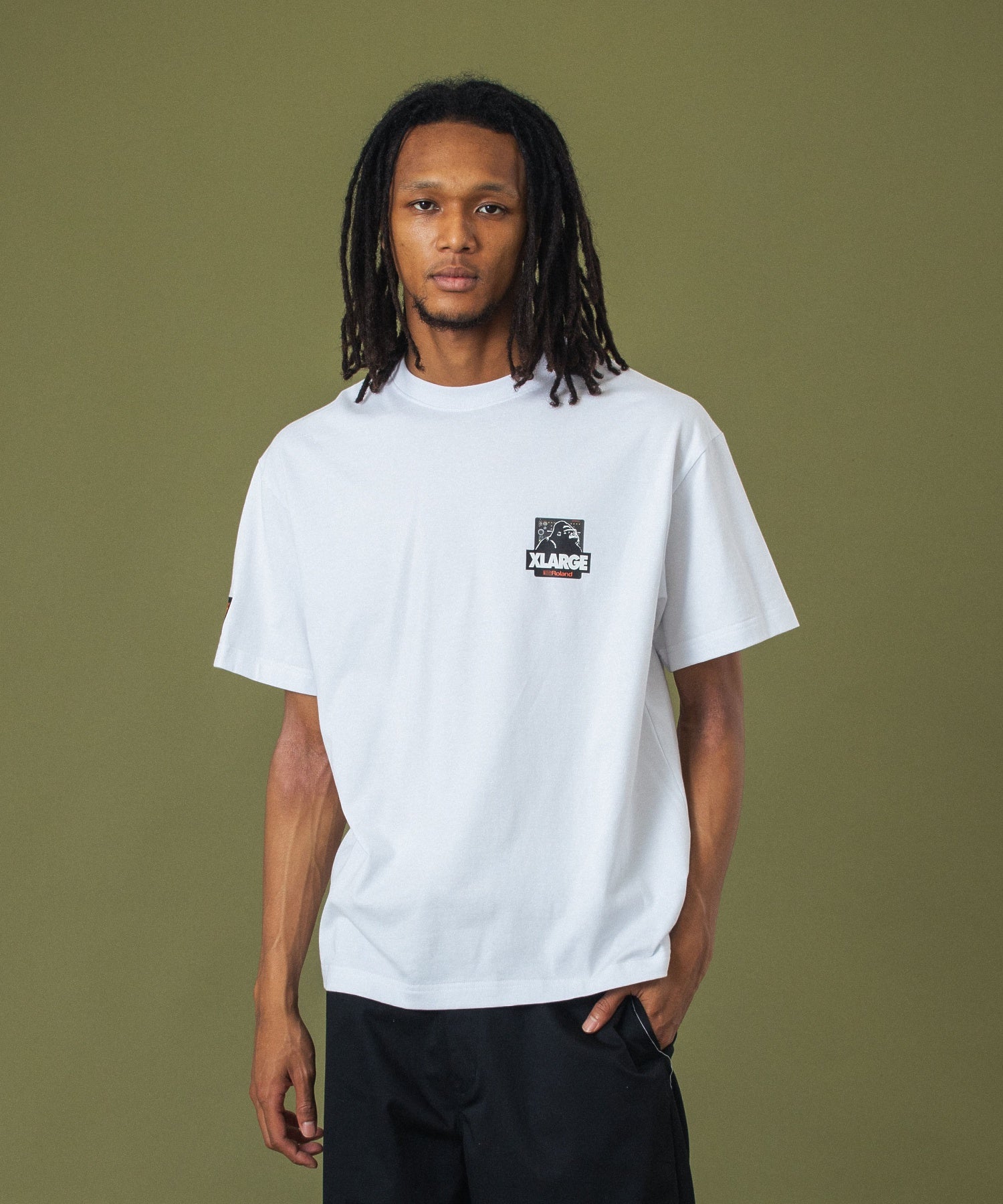 เสื้อยืดแขนสั้น XLARGE รุ่น Xlarge X Roland Og Box S/S Tee