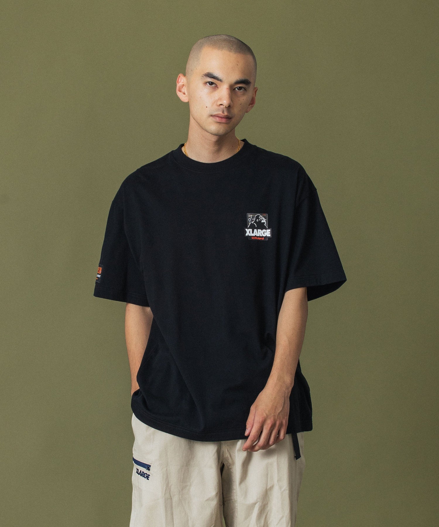 เสื้อยืดแขนสั้น XLARGE รุ่น Xlarge X Roland Og Box S/S Tee