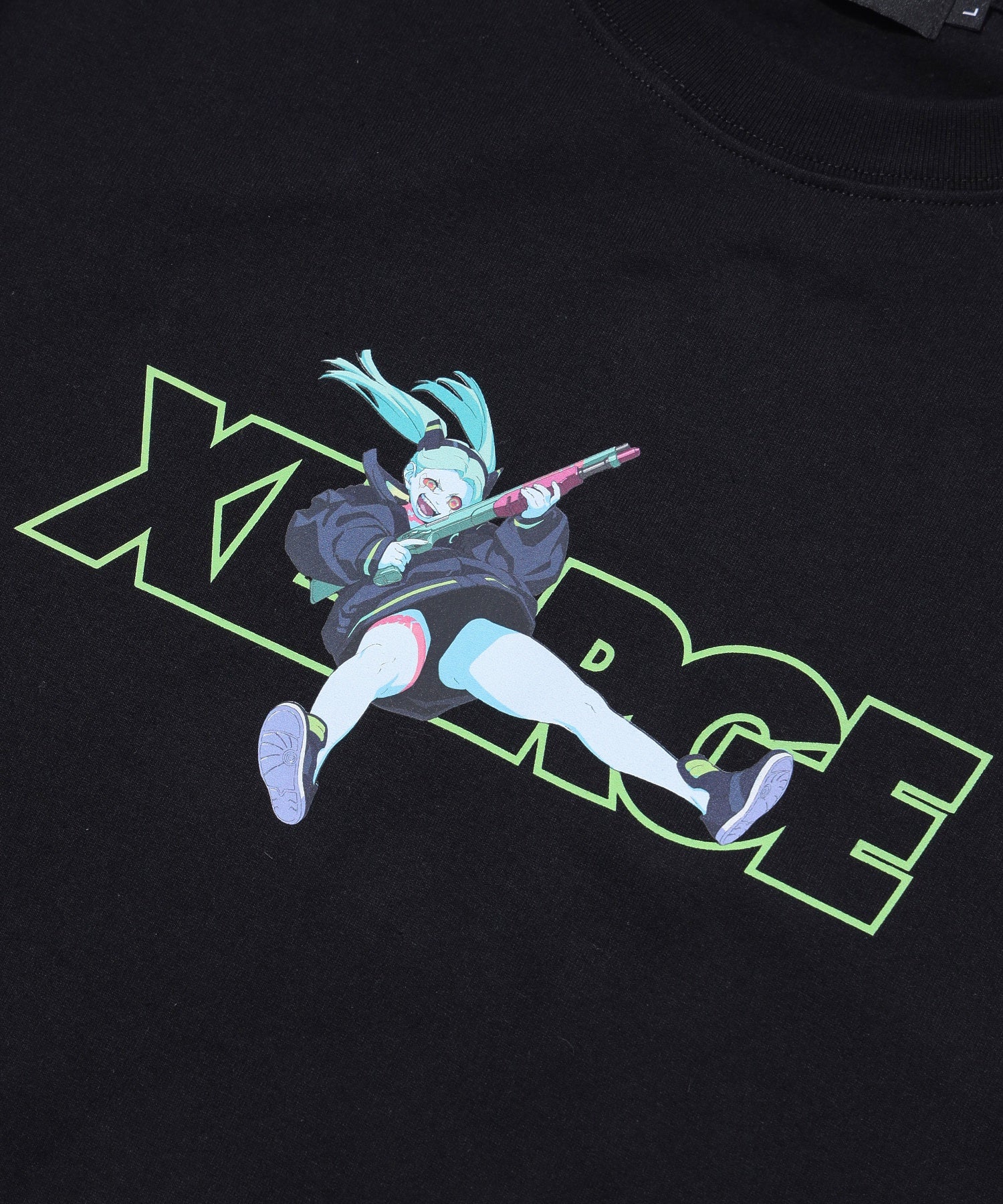 เสื้อยืดแขนสั้น XLARGE รุ่น XLARGE X CYBERPUNK EDGERUNNERS S/S TEE REBECCA