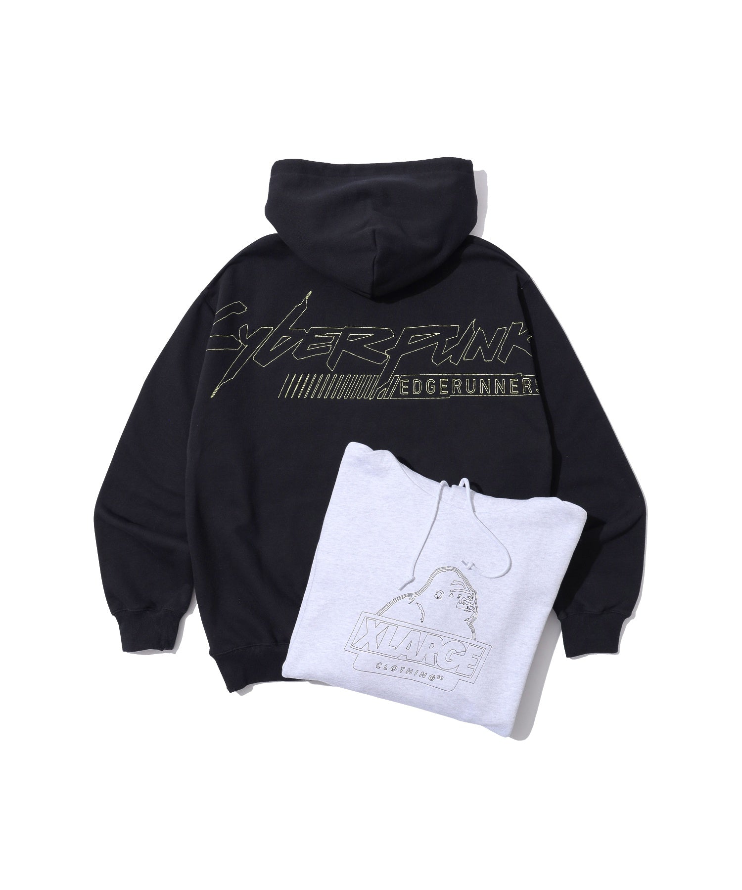 เสื้อฮู้ด XLARGE รุ่น XLARGE X CYBERPUNK EDGERUNNERS HOODED SWEATSHIRT