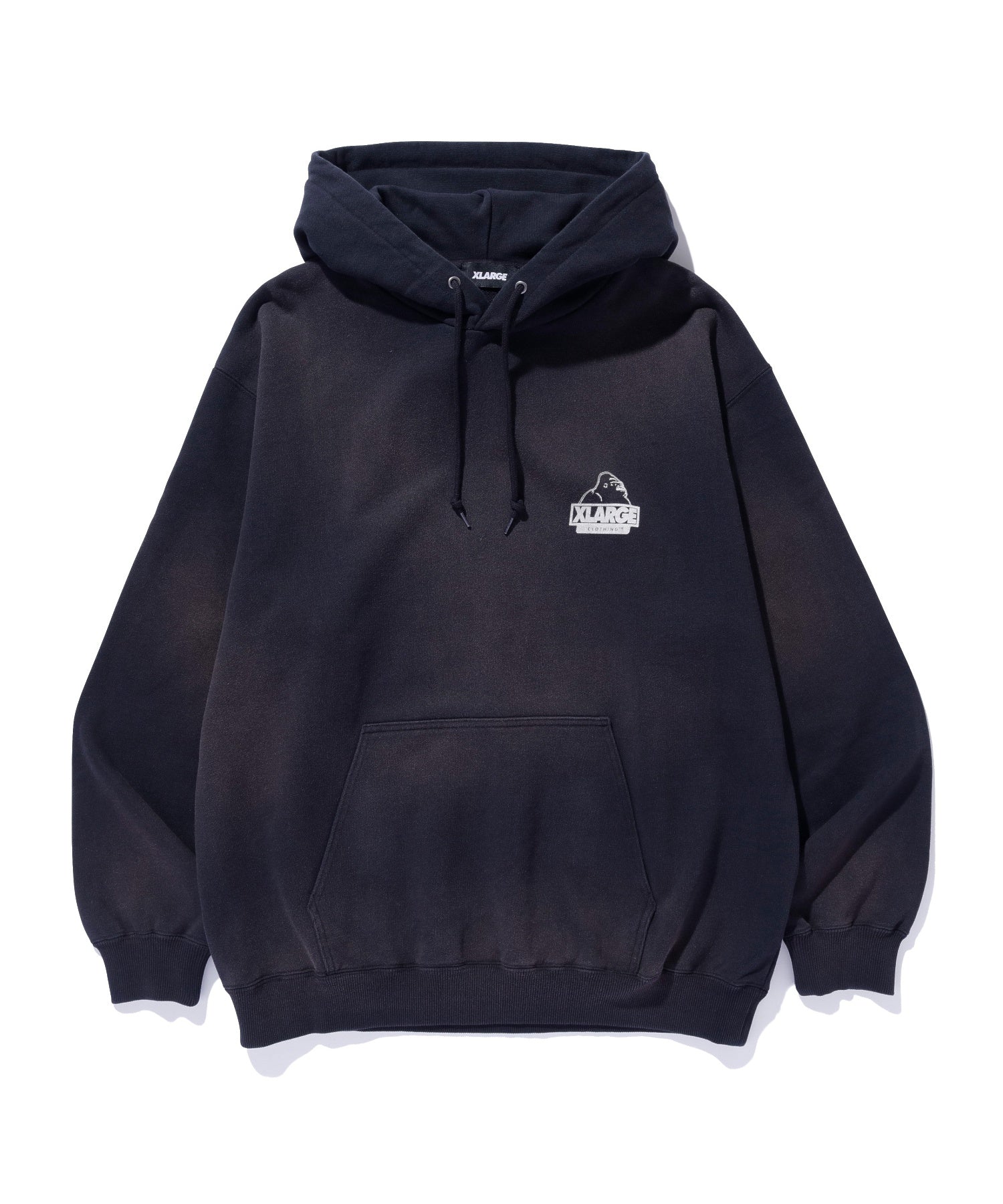 เสื้อฮู้ด XLARGE รุ่น DISCHARGE PRINTED SLANTED OG HOODED SWEATSHIRT