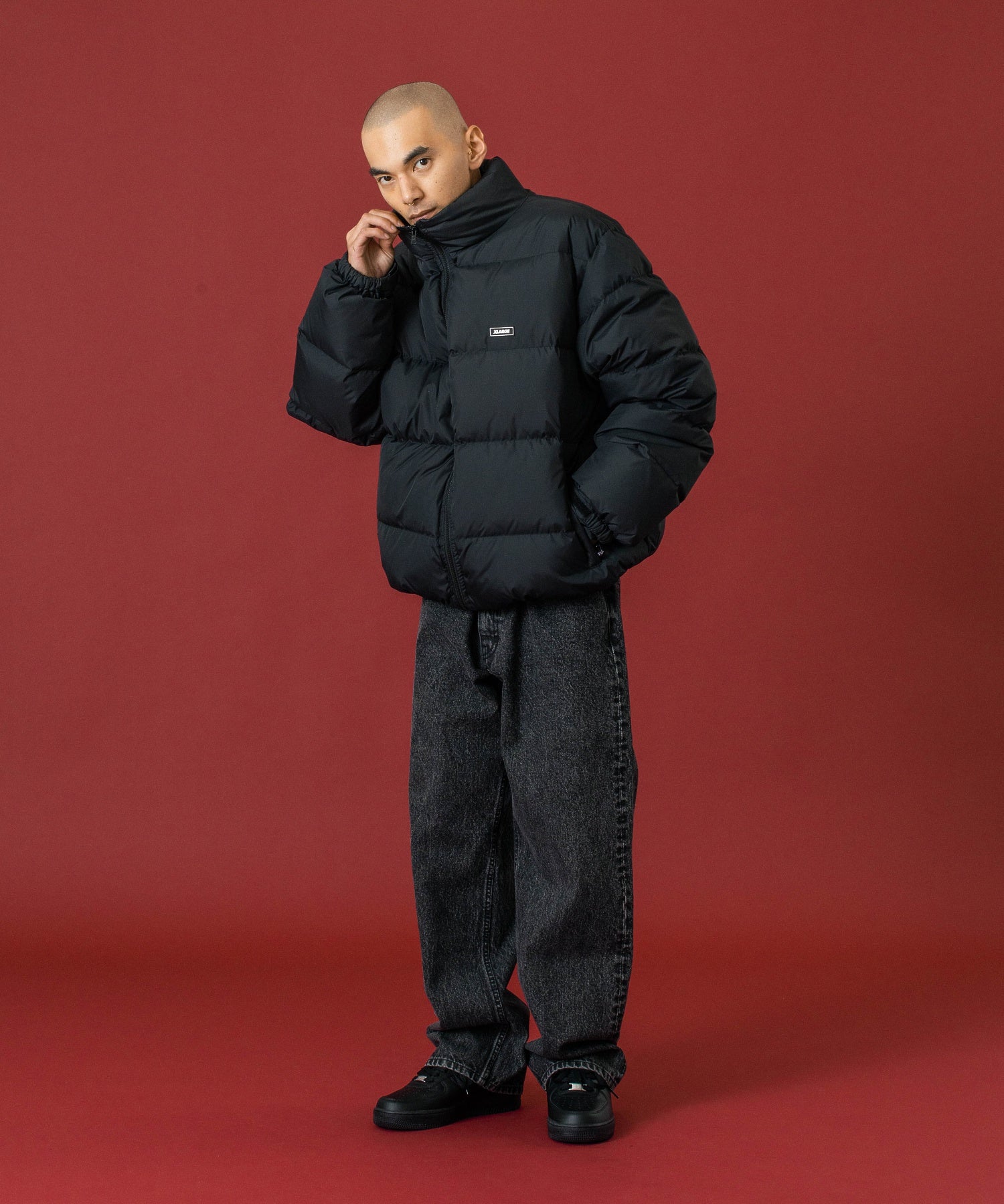 กางเกงยีนส์ผ้าเดนิม XLARGE รุ่น OVERDYED DENIM PANTS