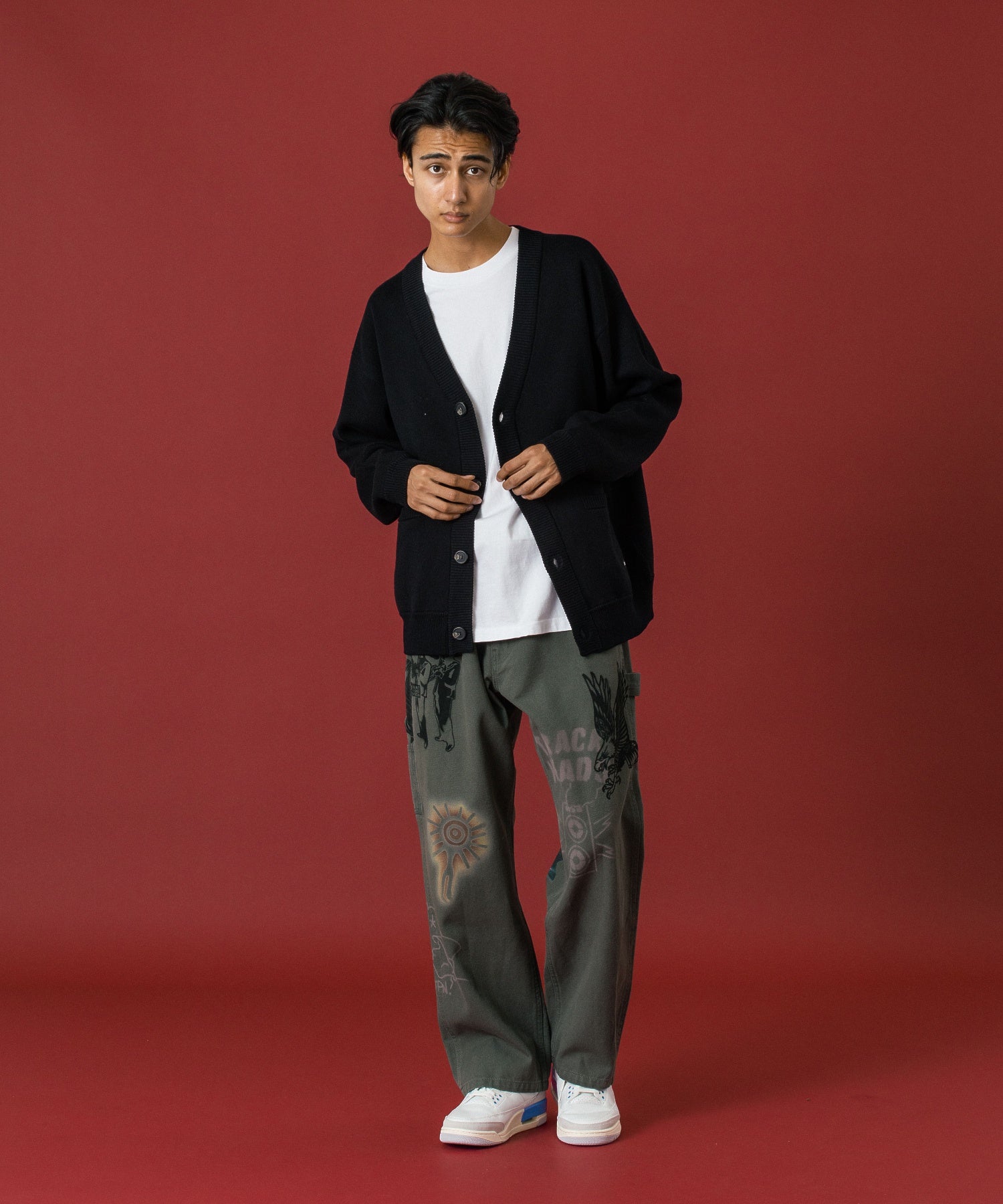 กางเกงขายาว XLARGE รุ่น PAINTING PAINTER PANTS