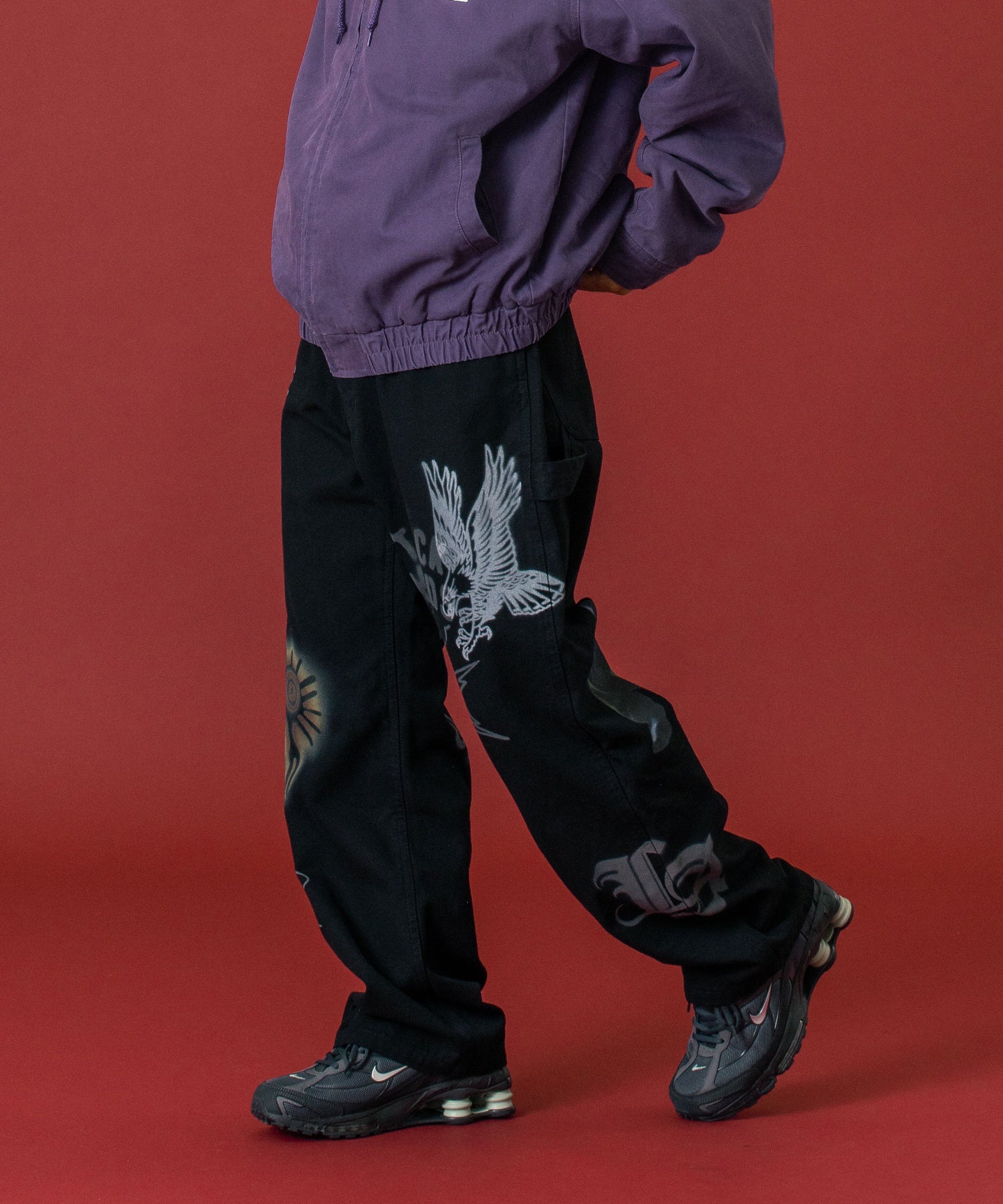 กางเกงขายาว XLARGE รุ่น PAINTING PAINTER PANTS