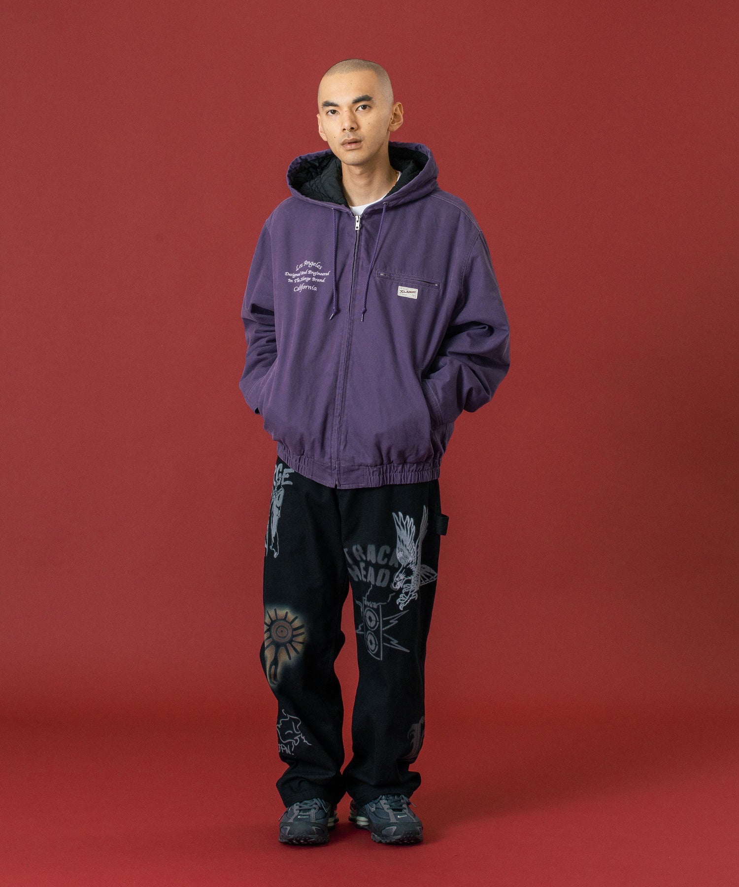 กางเกงขายาว XLARGE รุ่น PAINTING PAINTER PANTS