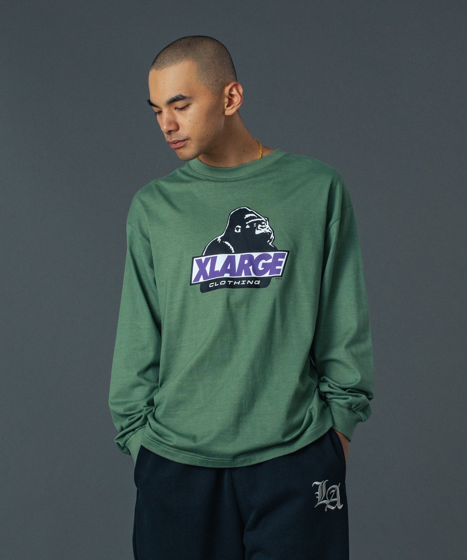 เสื้อยืดแขนยาว XLARGE รุ่น OLD OG L/S TEE