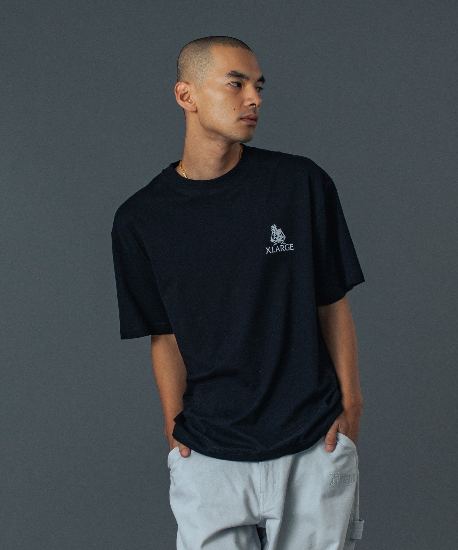 เสื้อยืดแขนสั้น XLARGE รุ่น FOSSIL S/S TEE