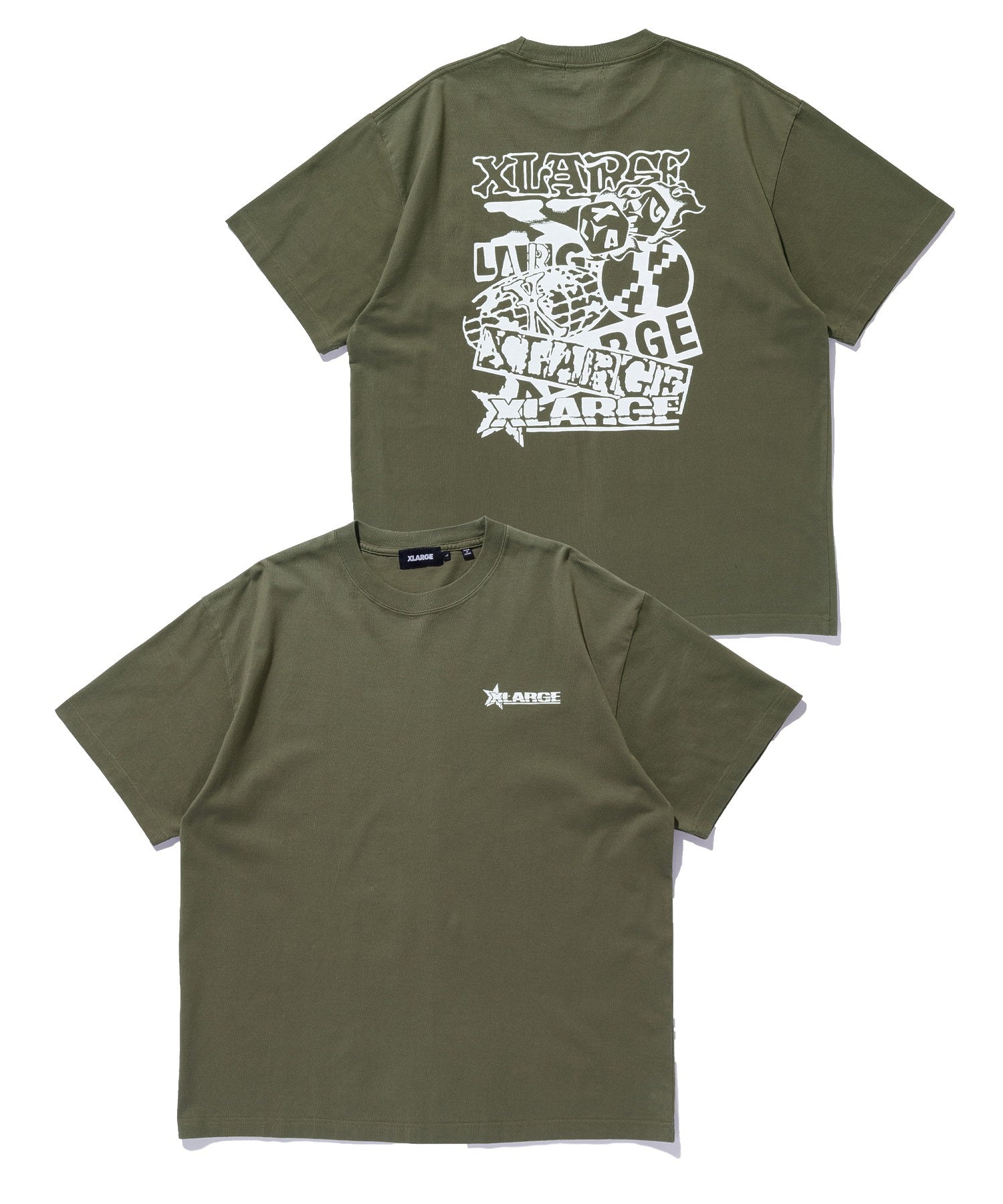 เสื้อยืดแขนสั้น XLARGE รุ่น COMPILATION LOGO S/S TEE