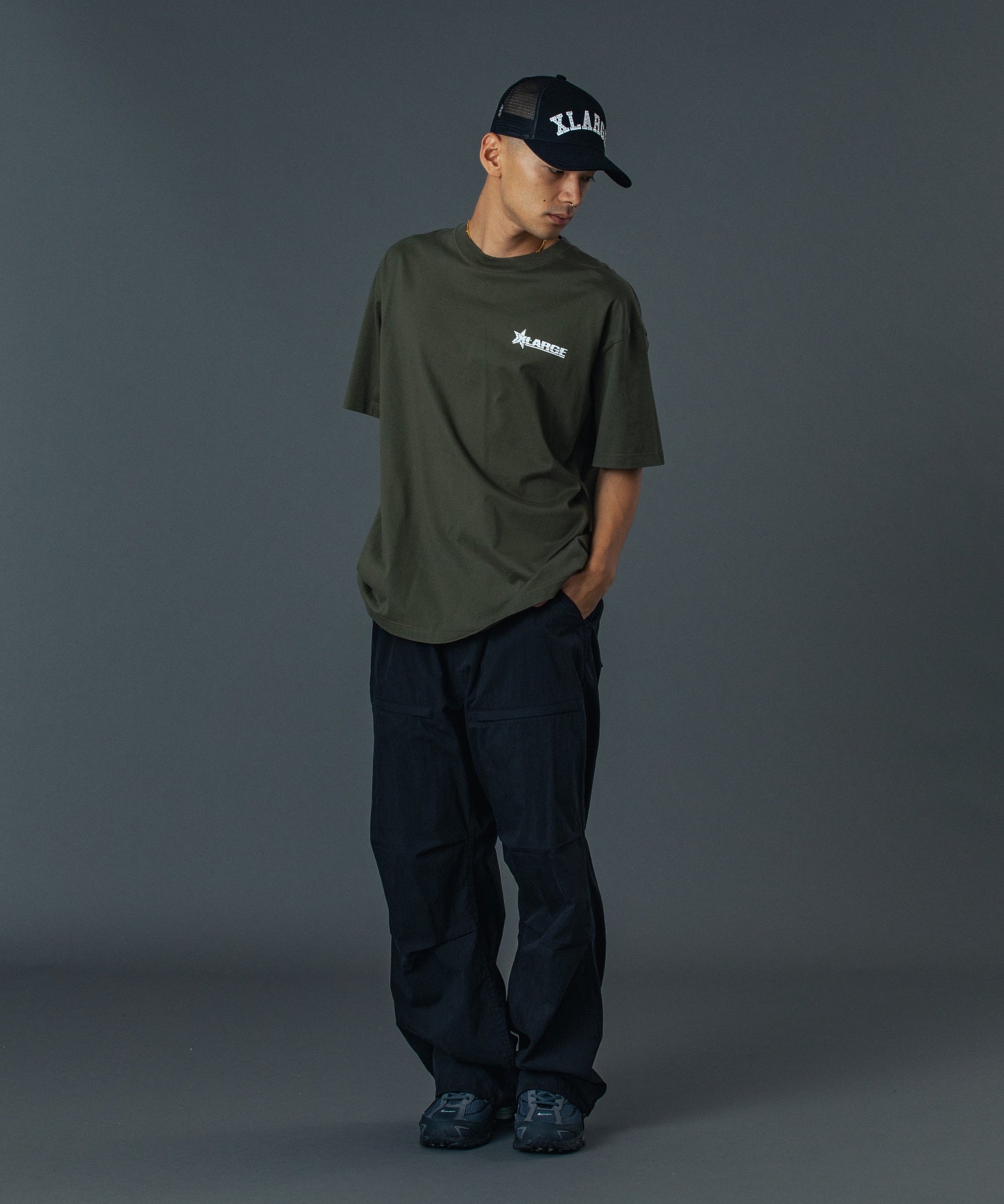 เสื้อยืดแขนสั้น XLARGE รุ่น COMPILATION LOGO S/S TEE