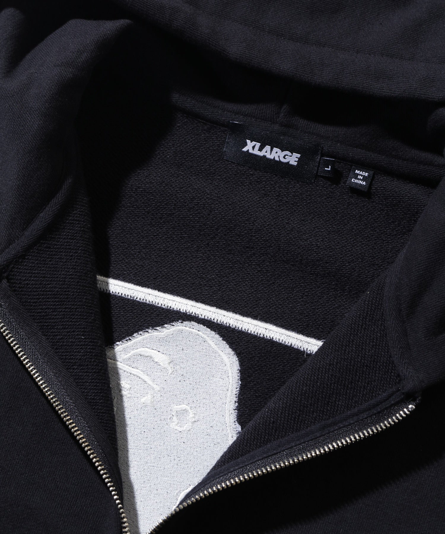 เสื้อฮู้ด XLARGE รุ่น OG BOX ZIP UP HOODED SWEATSHIRT