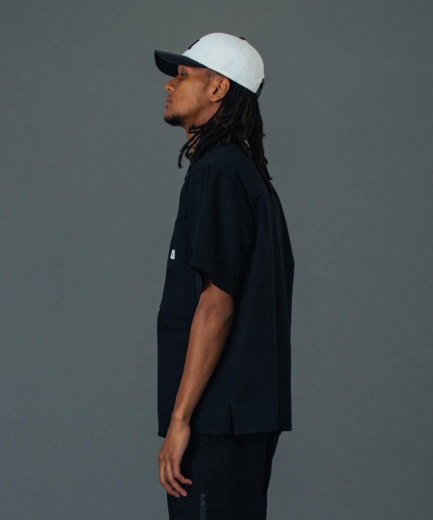 เสื้อเชิ้ต XLARGE รุ่น SIDE ZIP S/S WORK SHIRT