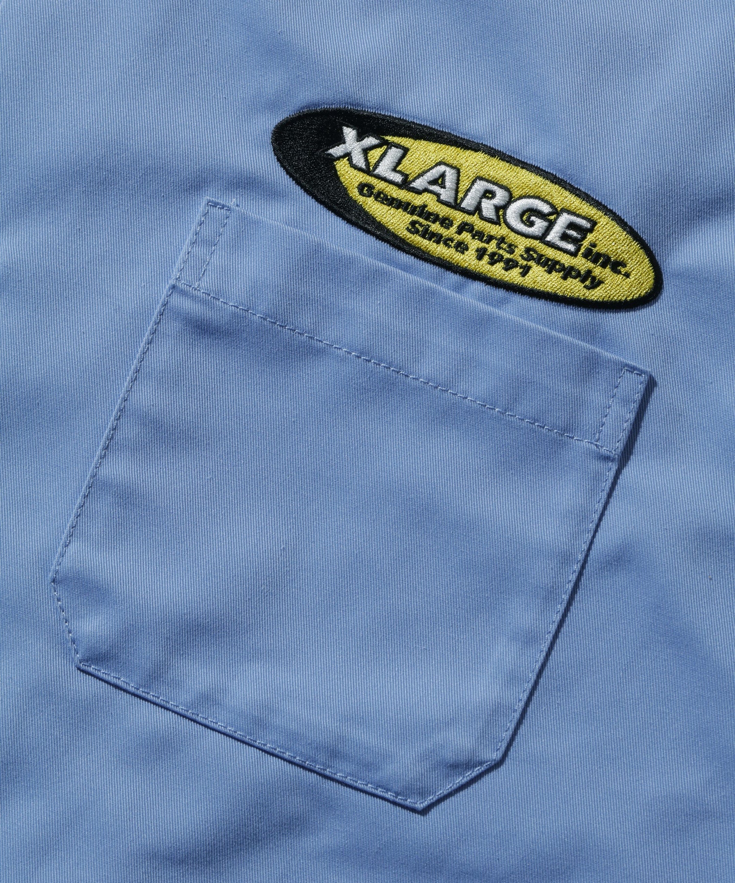 เสื้อเชิ้ตแขนสั้น XLARGE x Honda SHOWOFF S/S WORK SHIRT